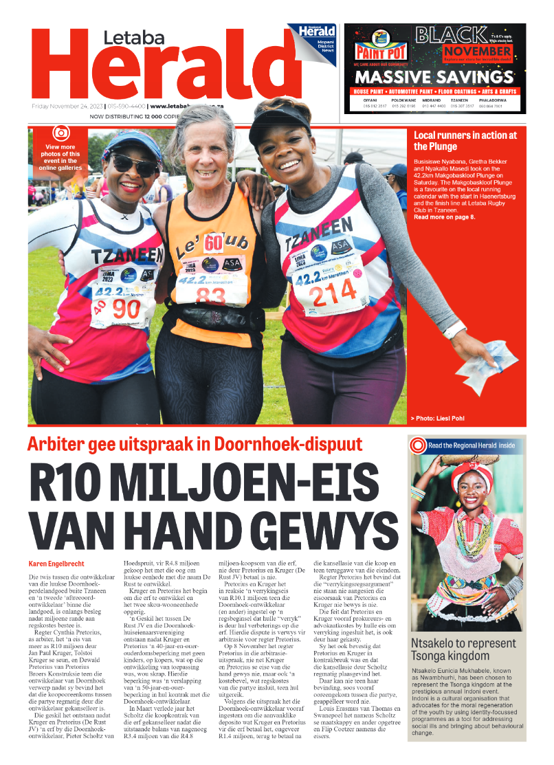 Letaba Herald page 1