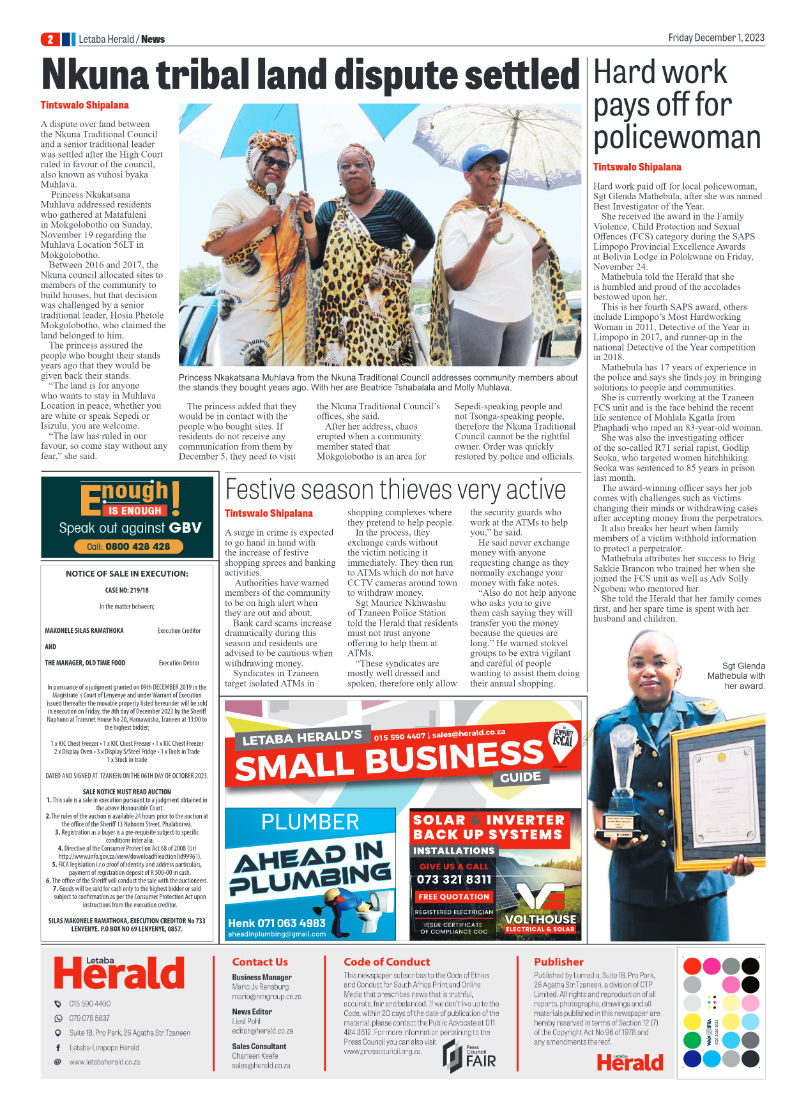 Letaba Herald page 2