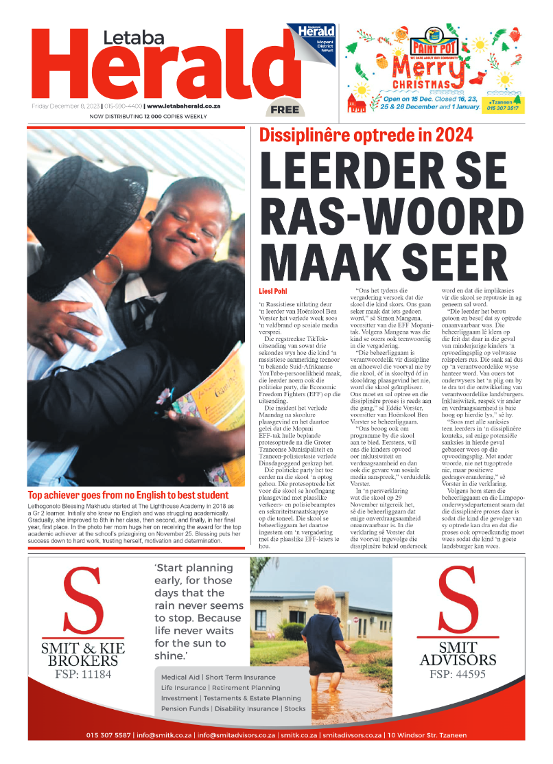 Letaba  Herald page 1