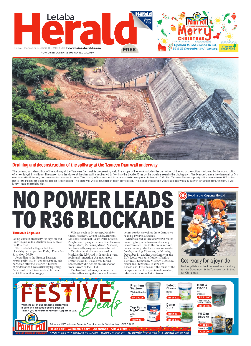 Letaba Herald page 1