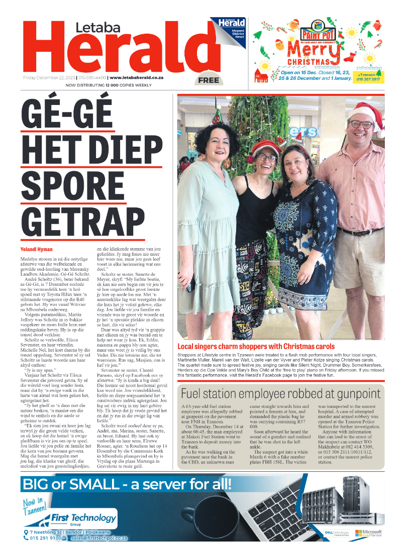 Letaba Herald page 1
