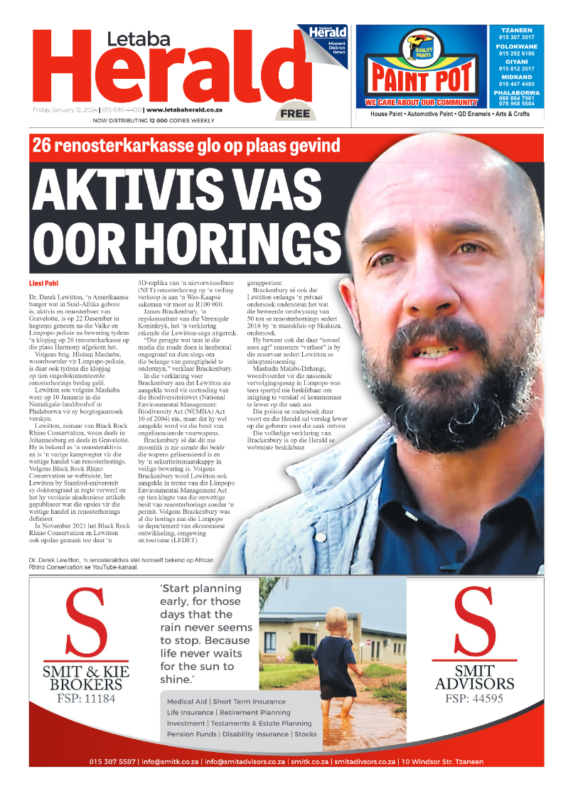 Letaba Herald page 1