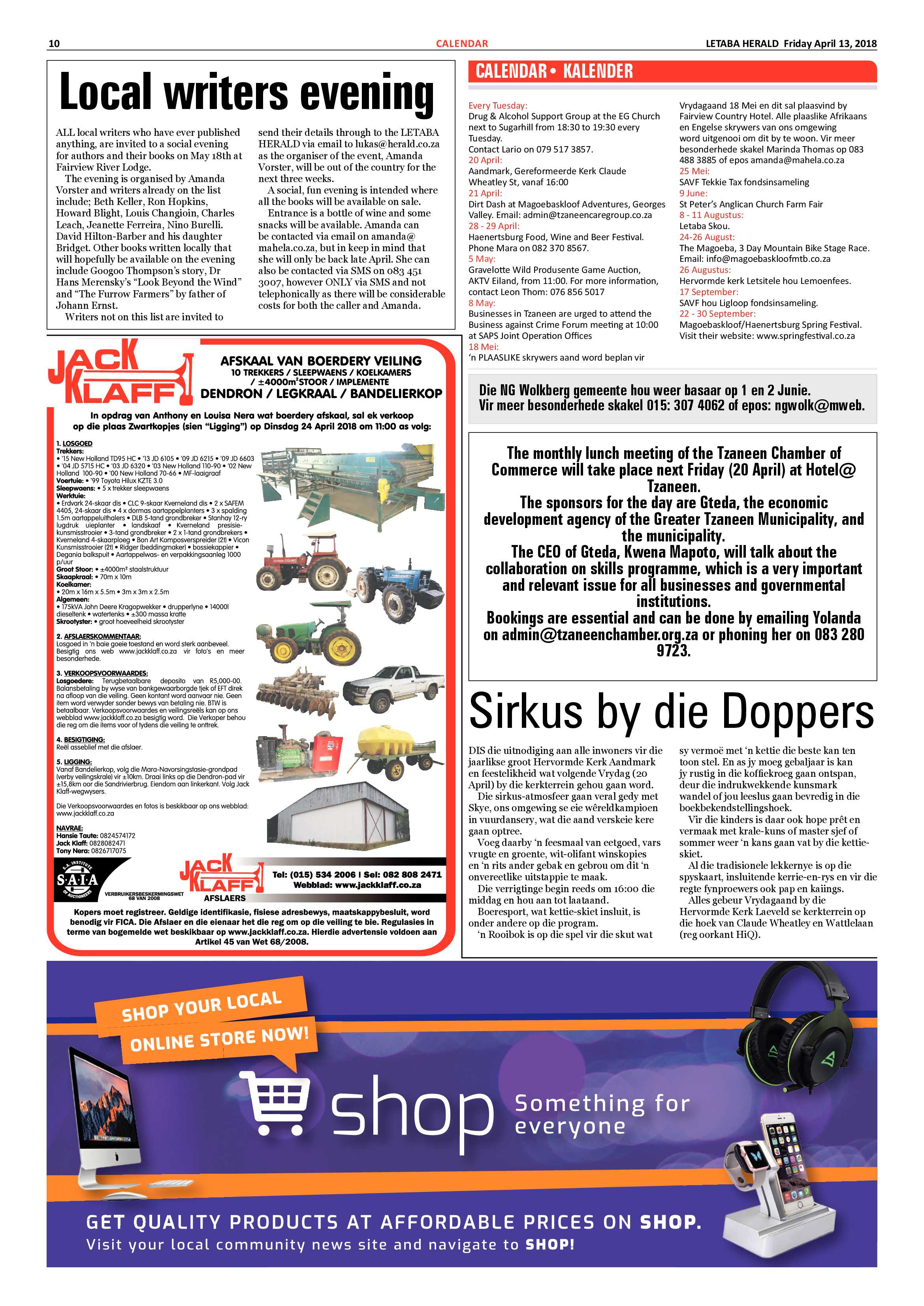 Letaba Herald  – 13 April 2018 page 10