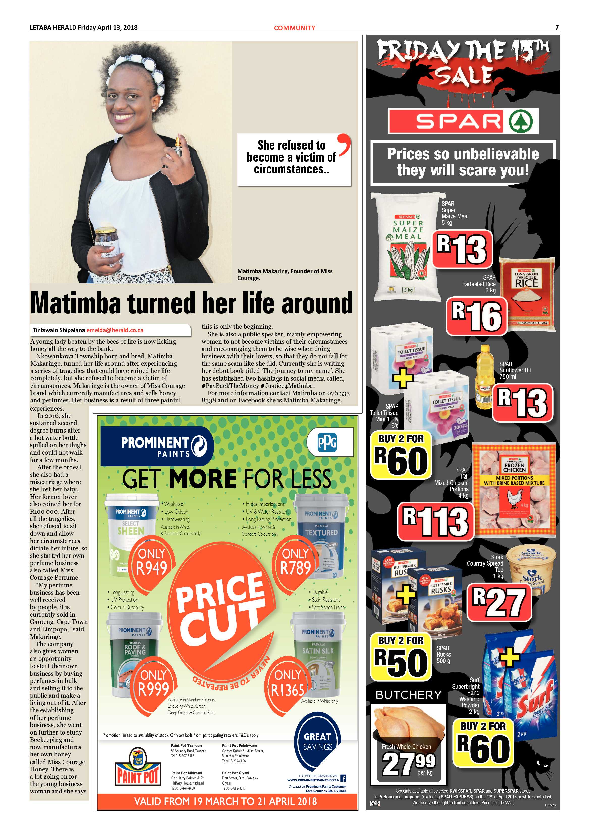 Letaba Herald  – 13 April 2018 page 7