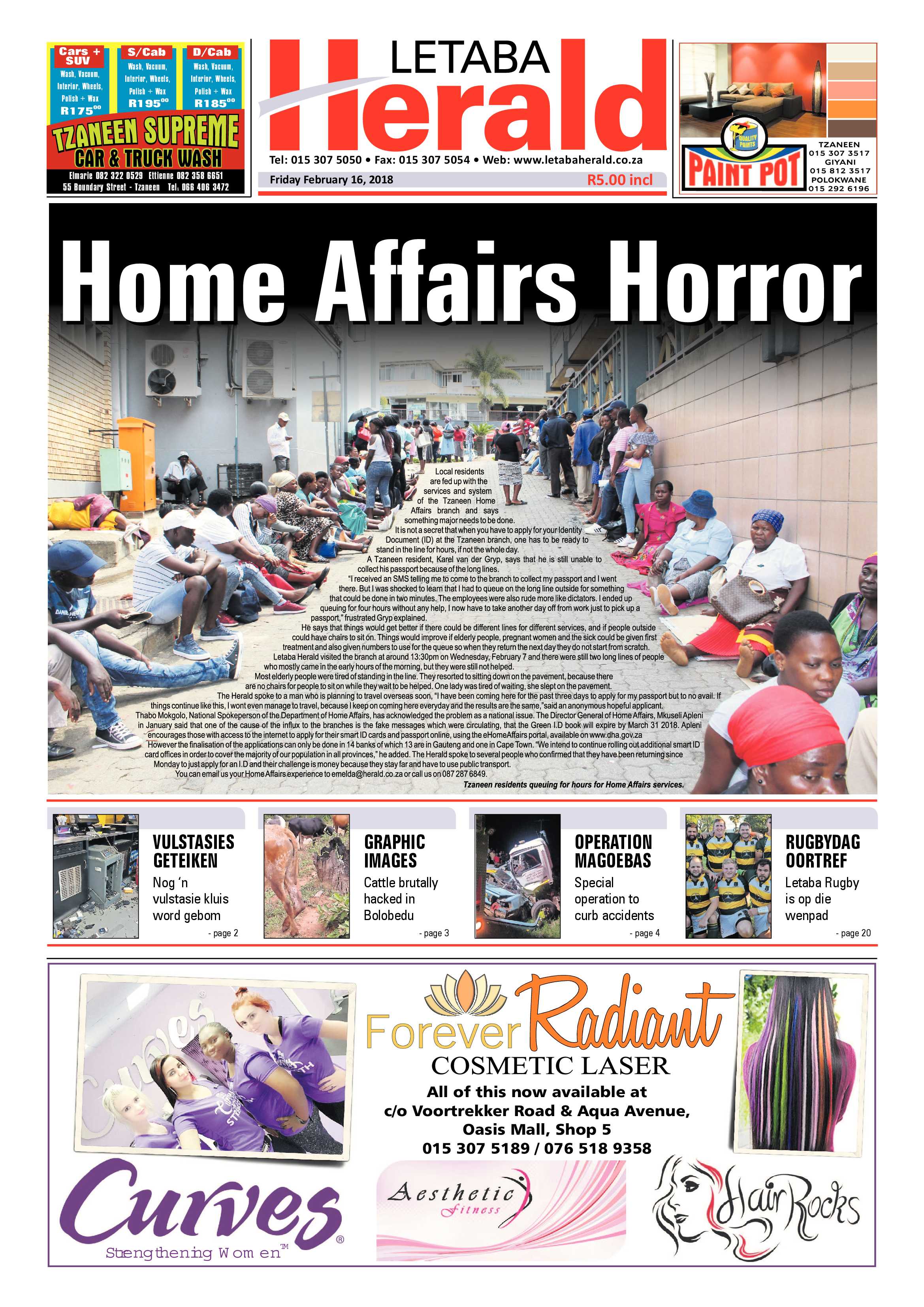 Letaba Herald - 16 February 2018 - Letaba Herald
