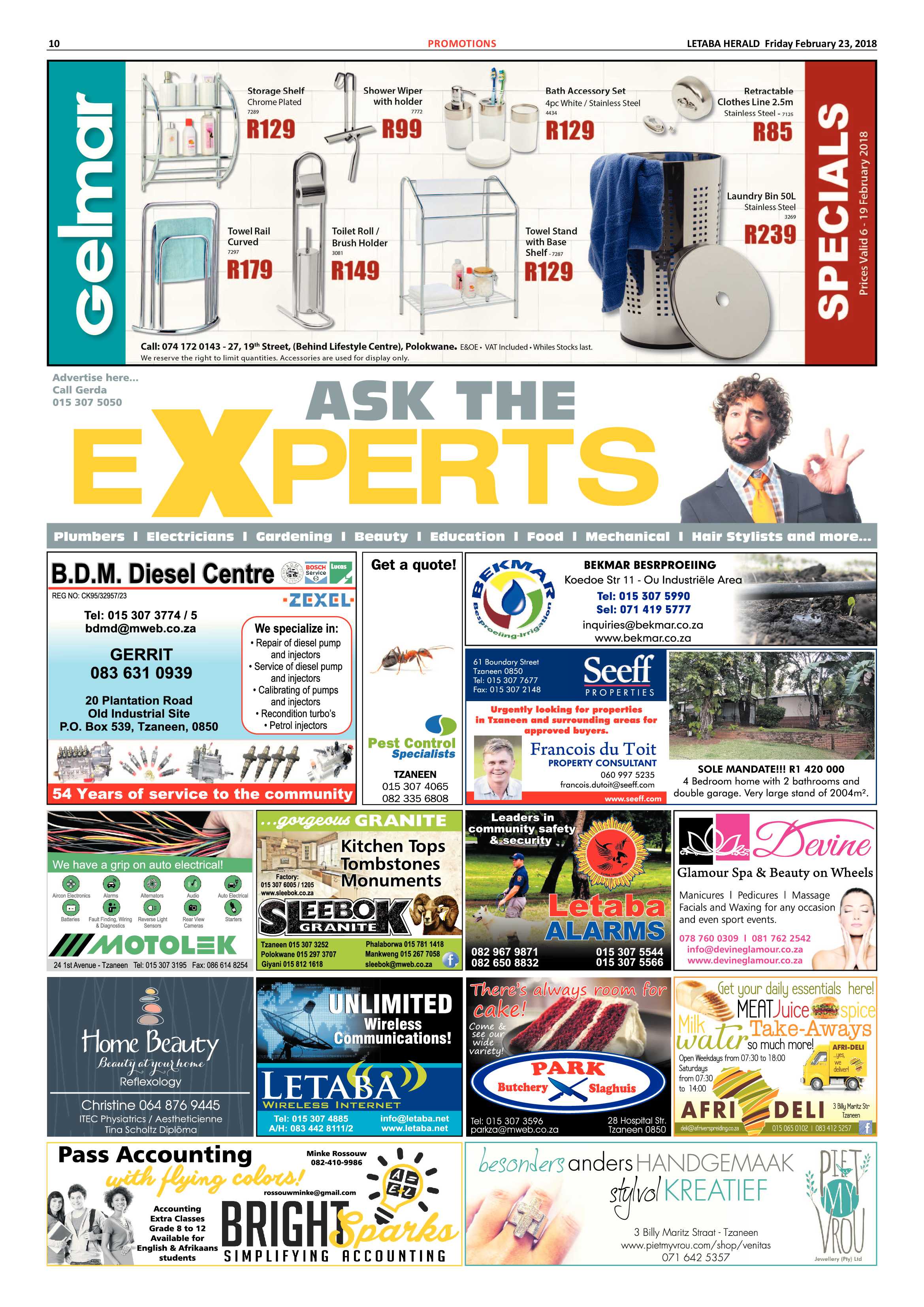 Letaba Herald – 23 February 2018 page 10
