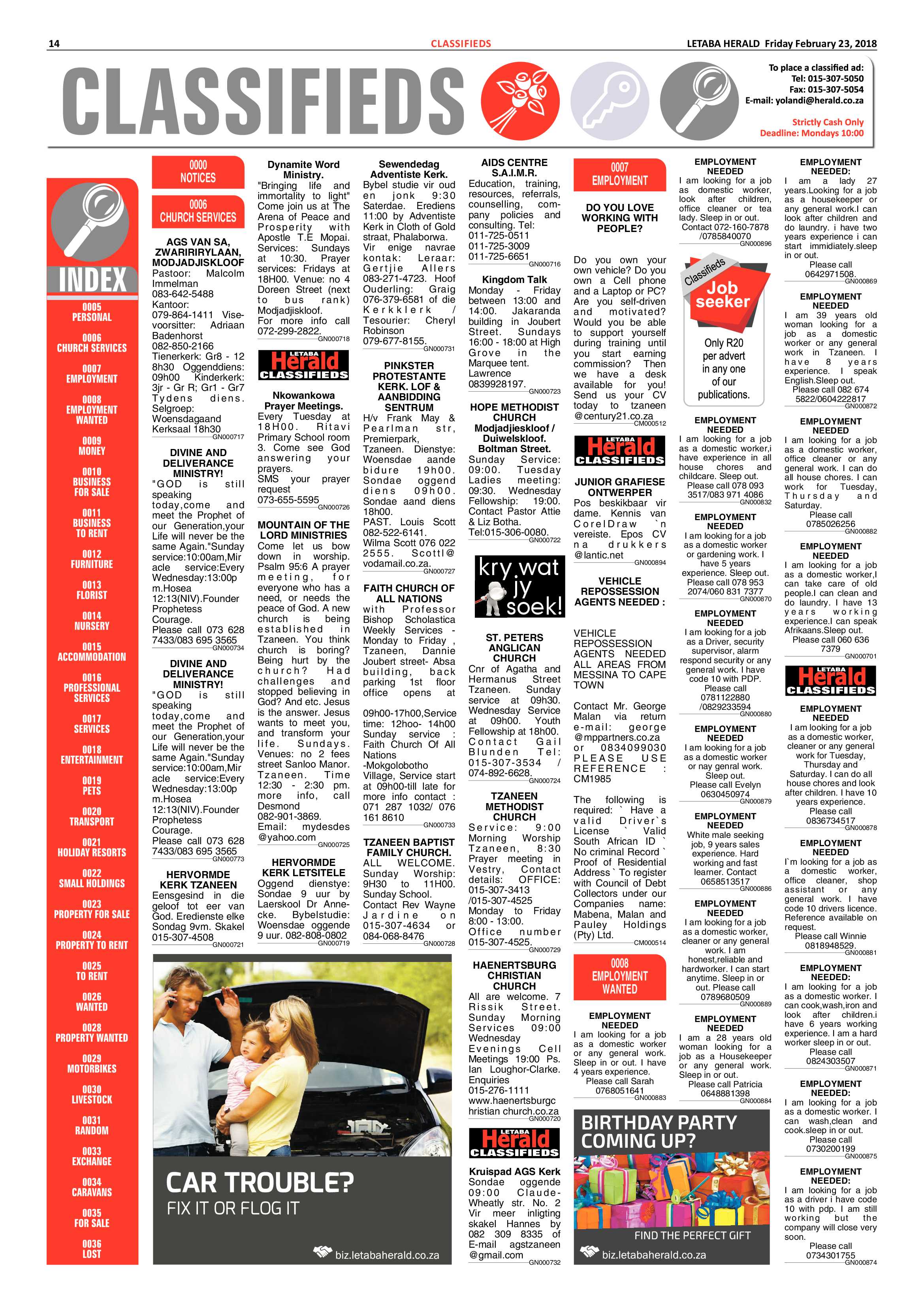 Letaba Herald – 23 February 2018 page 14
