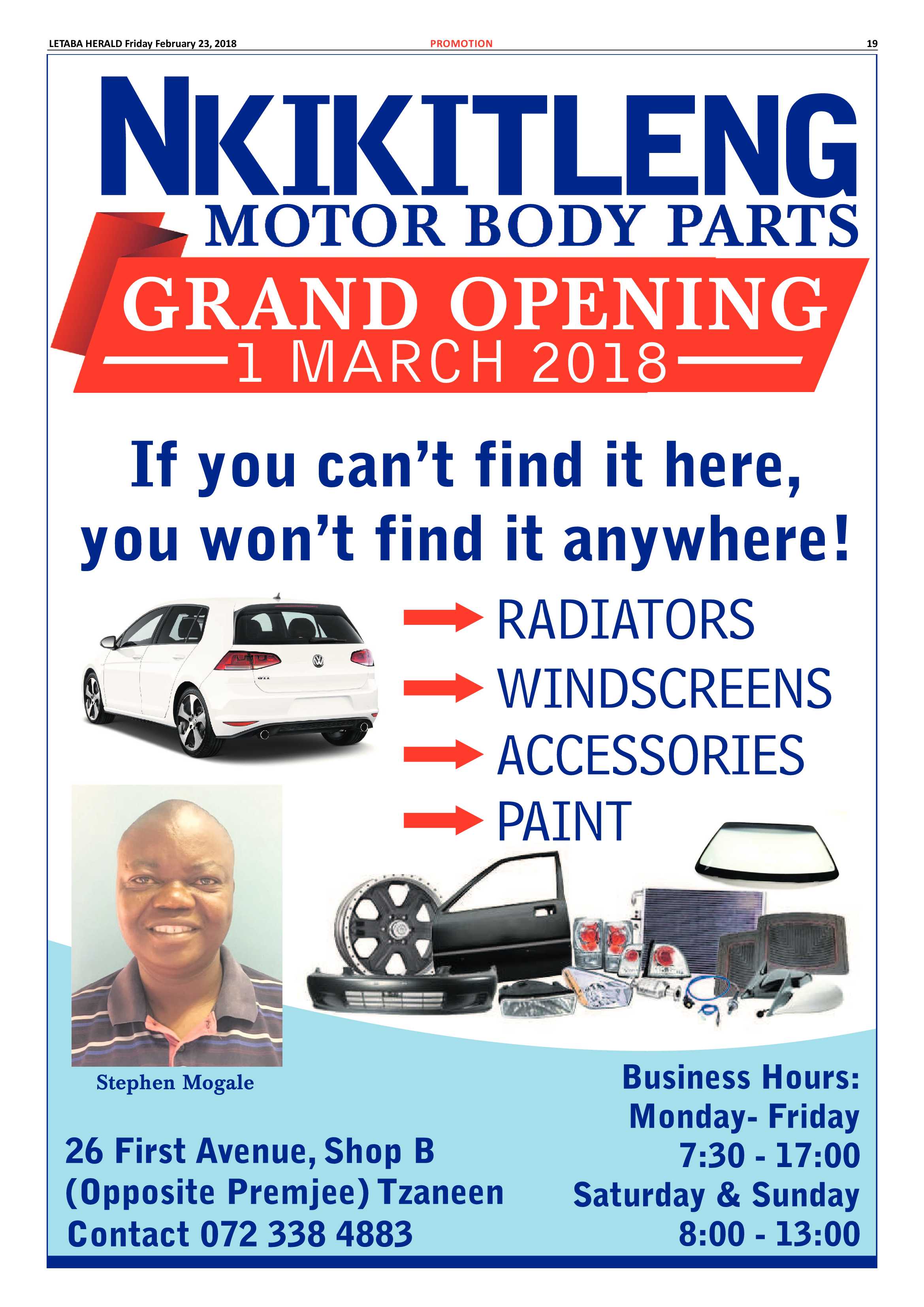 Letaba Herald – 23 February 2018 page 19