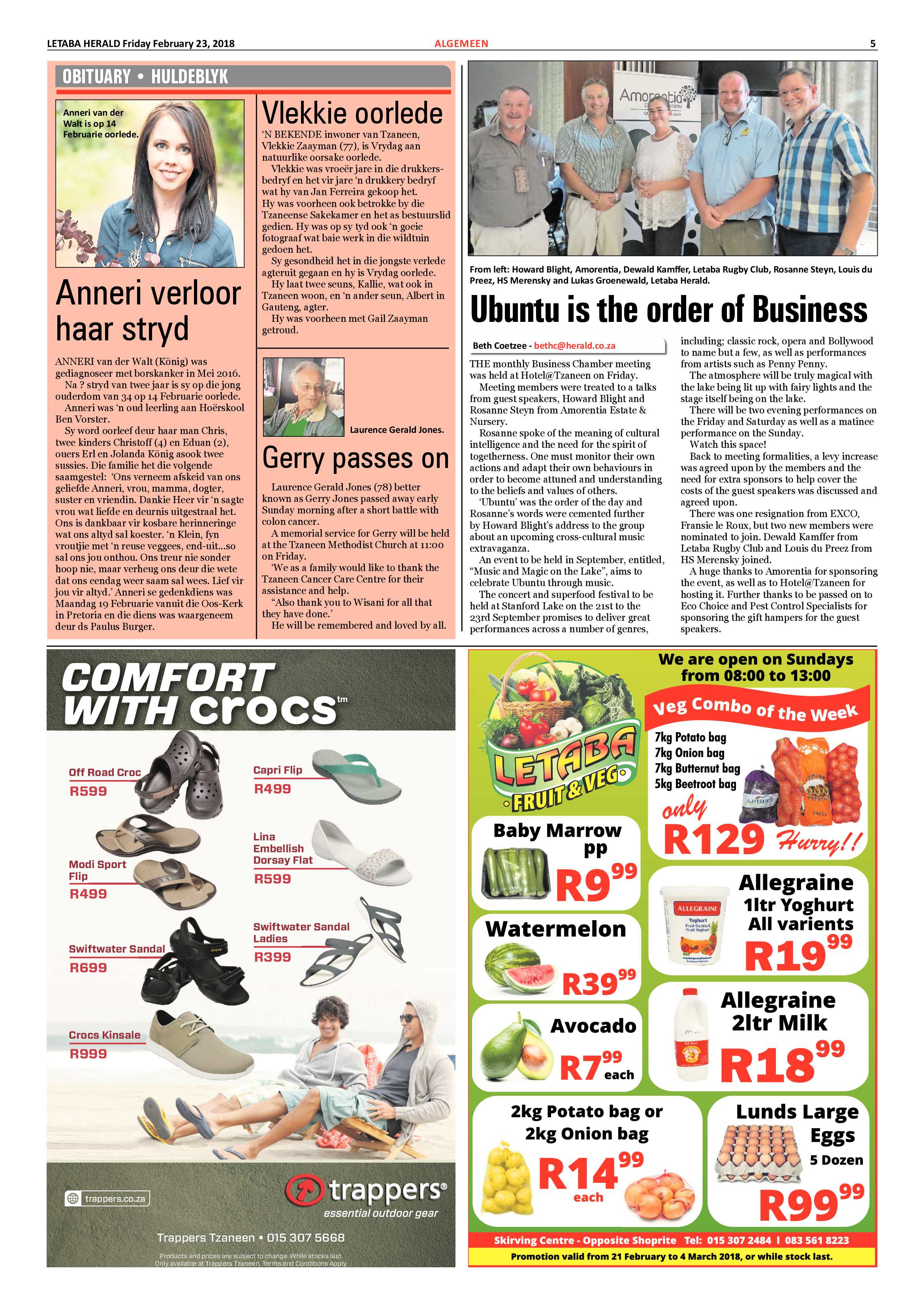 Letaba Herald – 23 February 2018 page 5