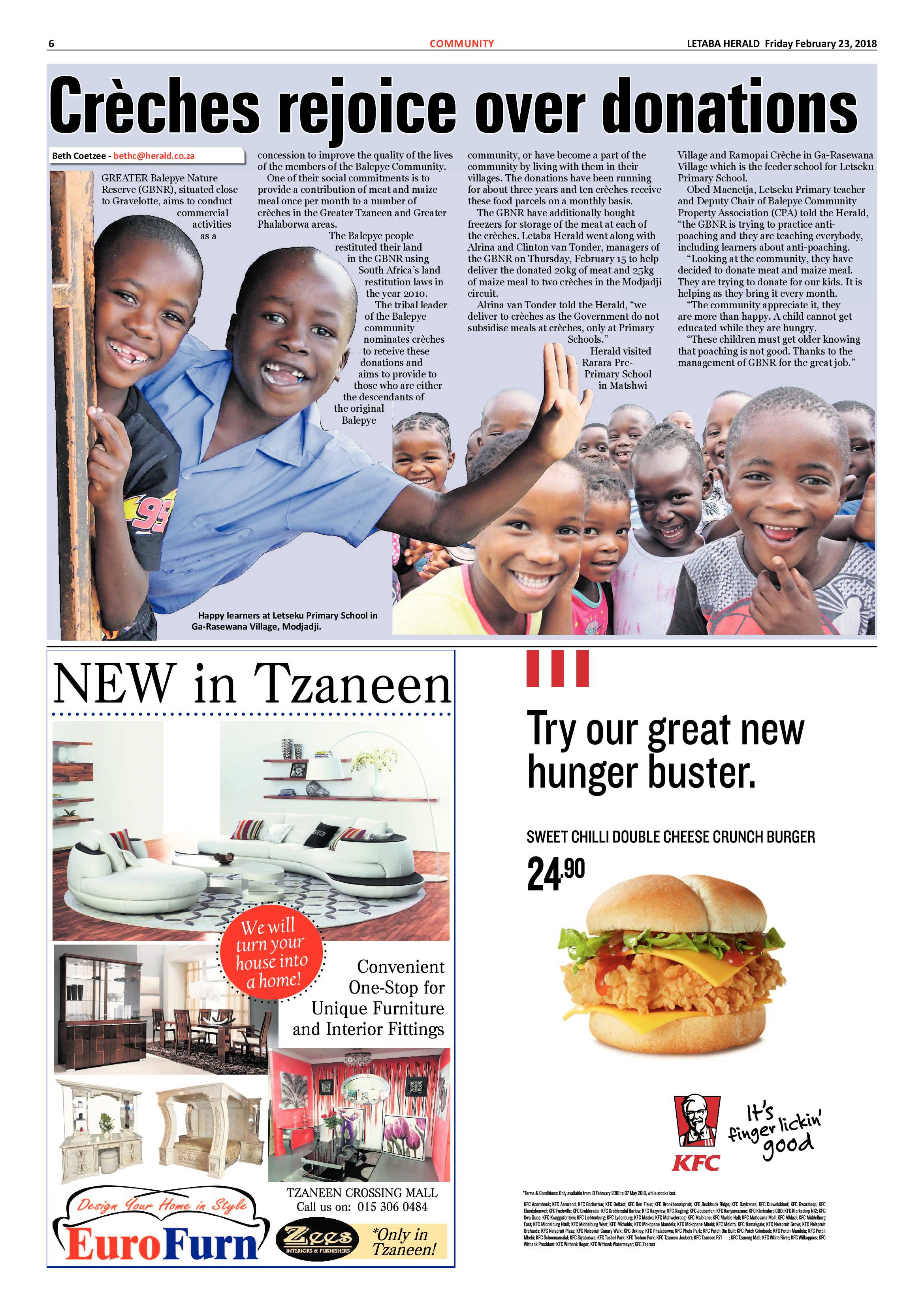 Letaba Herald – 23 February 2018 page 6