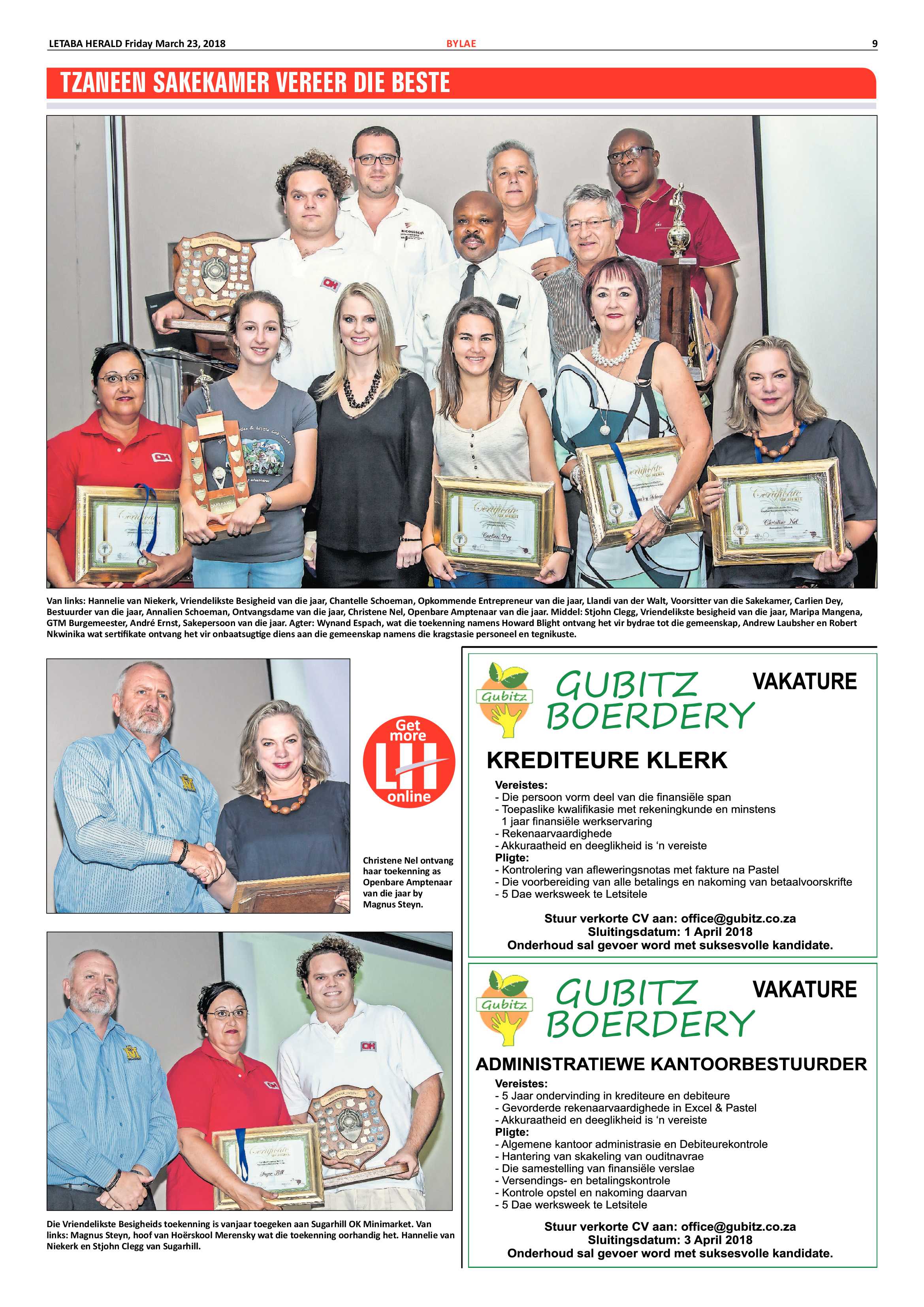 Letaba Herald – 23 March 2018 page 9