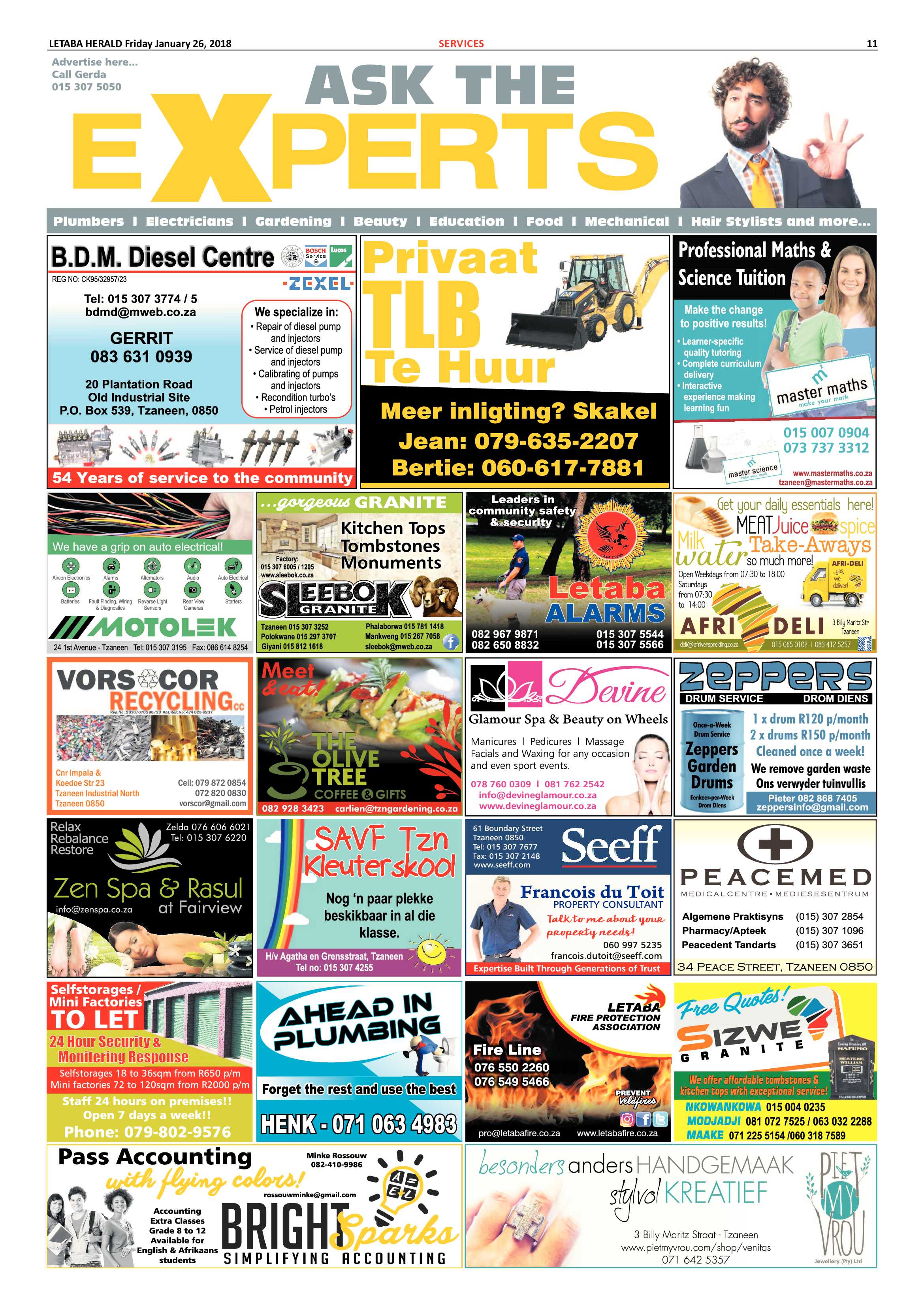 Letaba Herald -26 January 2018 page 11