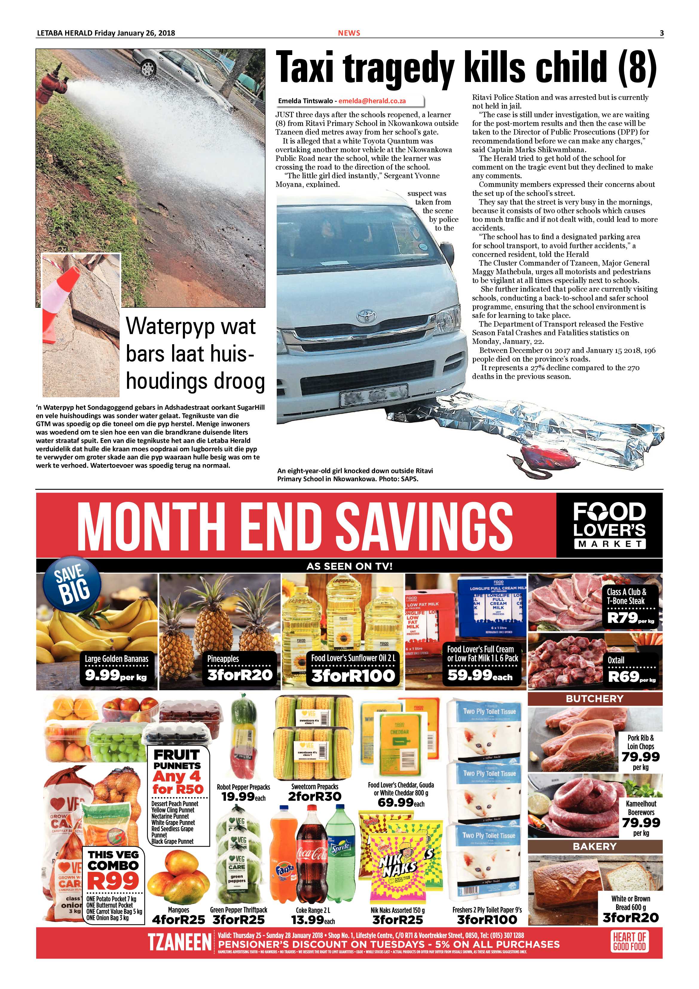 Letaba Herald -26 January 2018 page 3