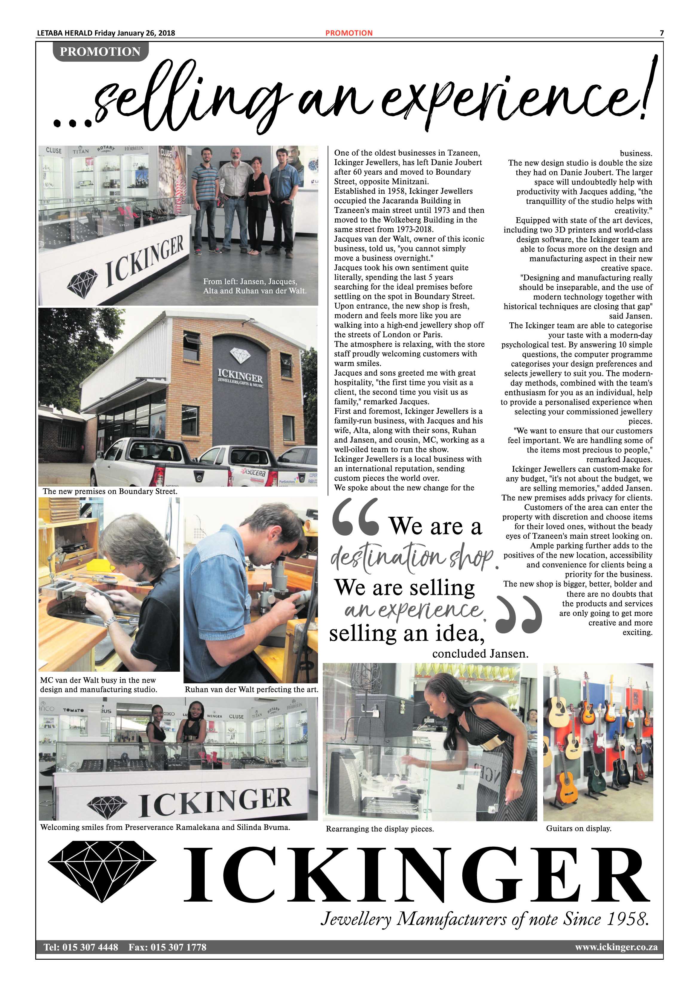 Letaba Herald -26 January 2018 page 7