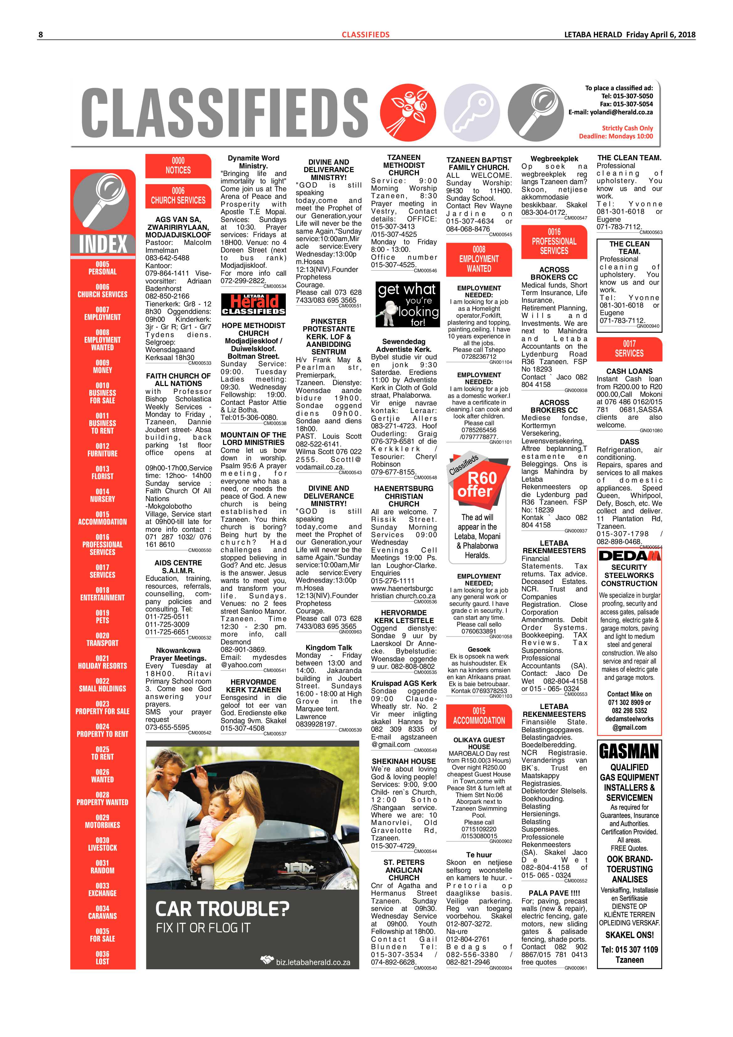 Letaba Herald – 6 April 2018 page 8
