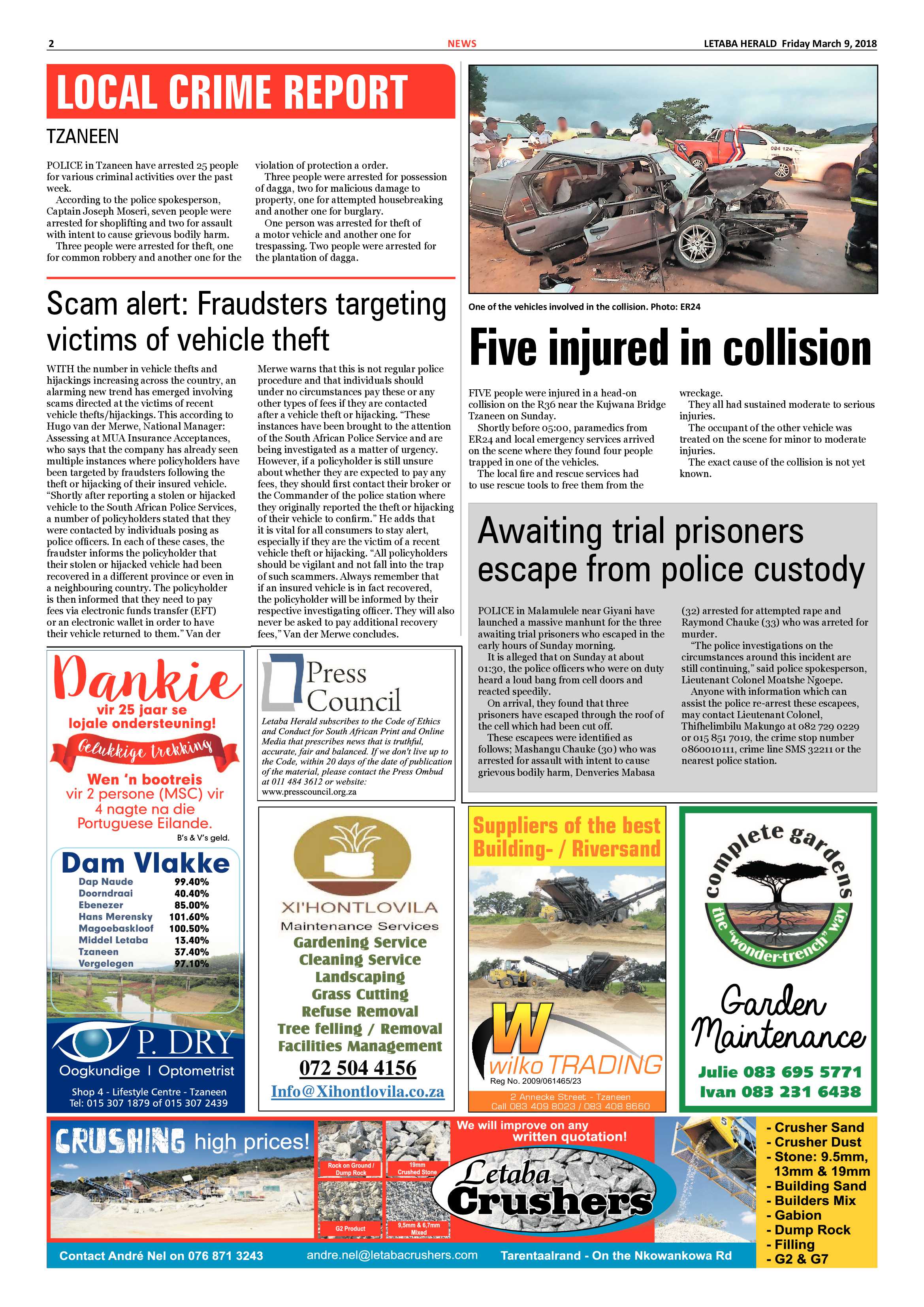 Letaba Herald – 9 March 2018 page 2