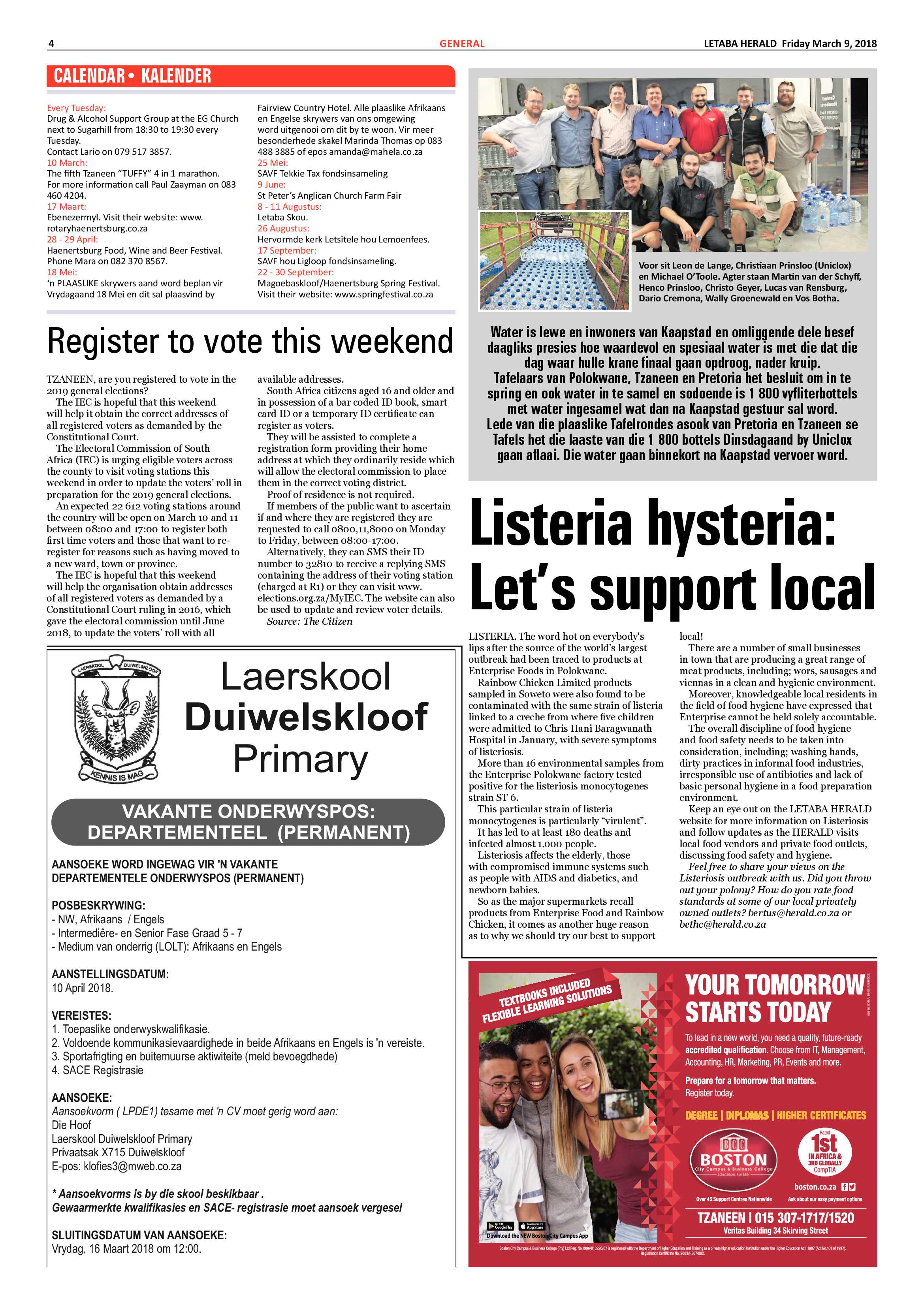 Letaba Herald – 9 March 2018 page 4