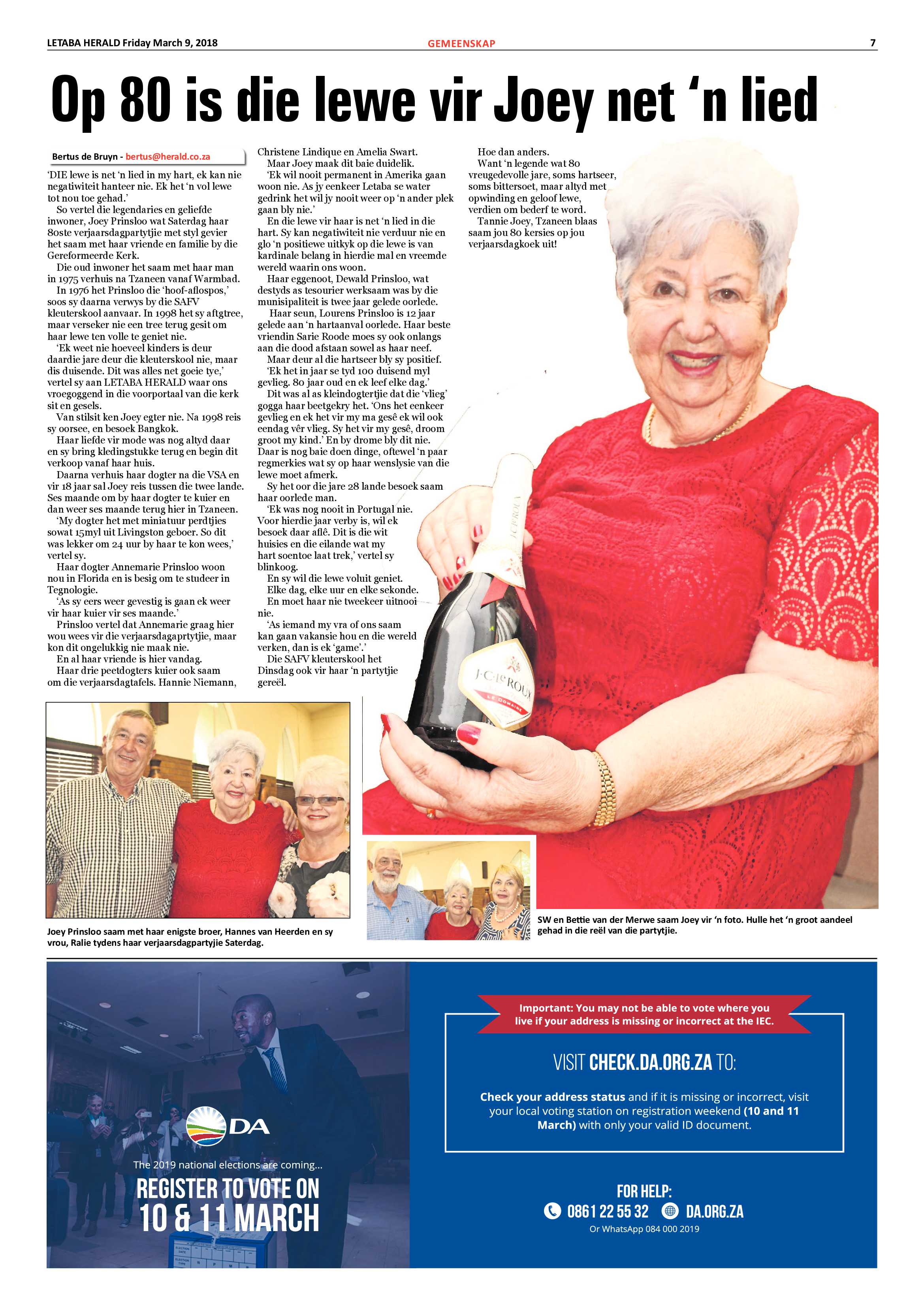 Letaba Herald – 9 March 2018 page 7