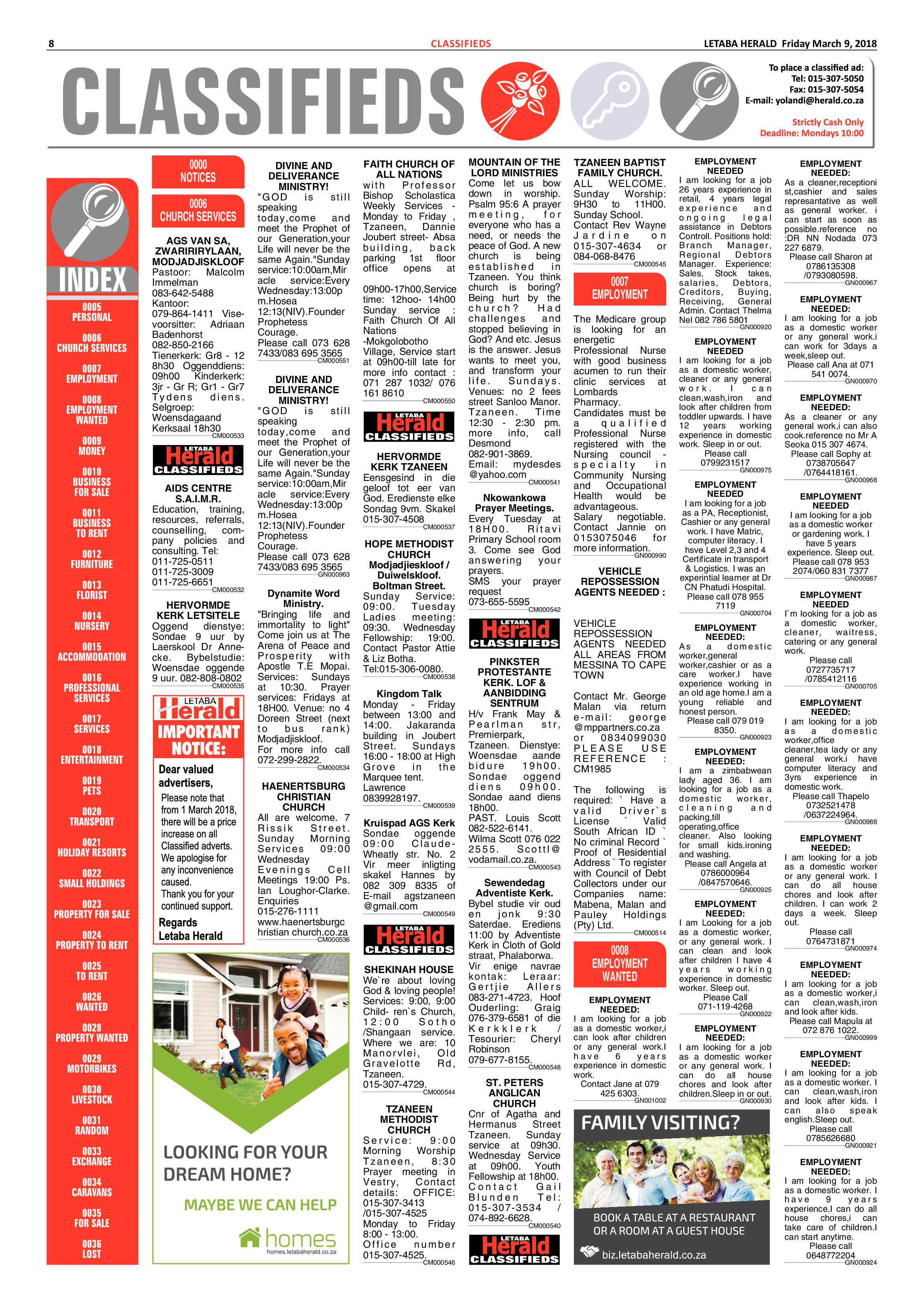 Letaba Herald – 9 March 2018 page 8