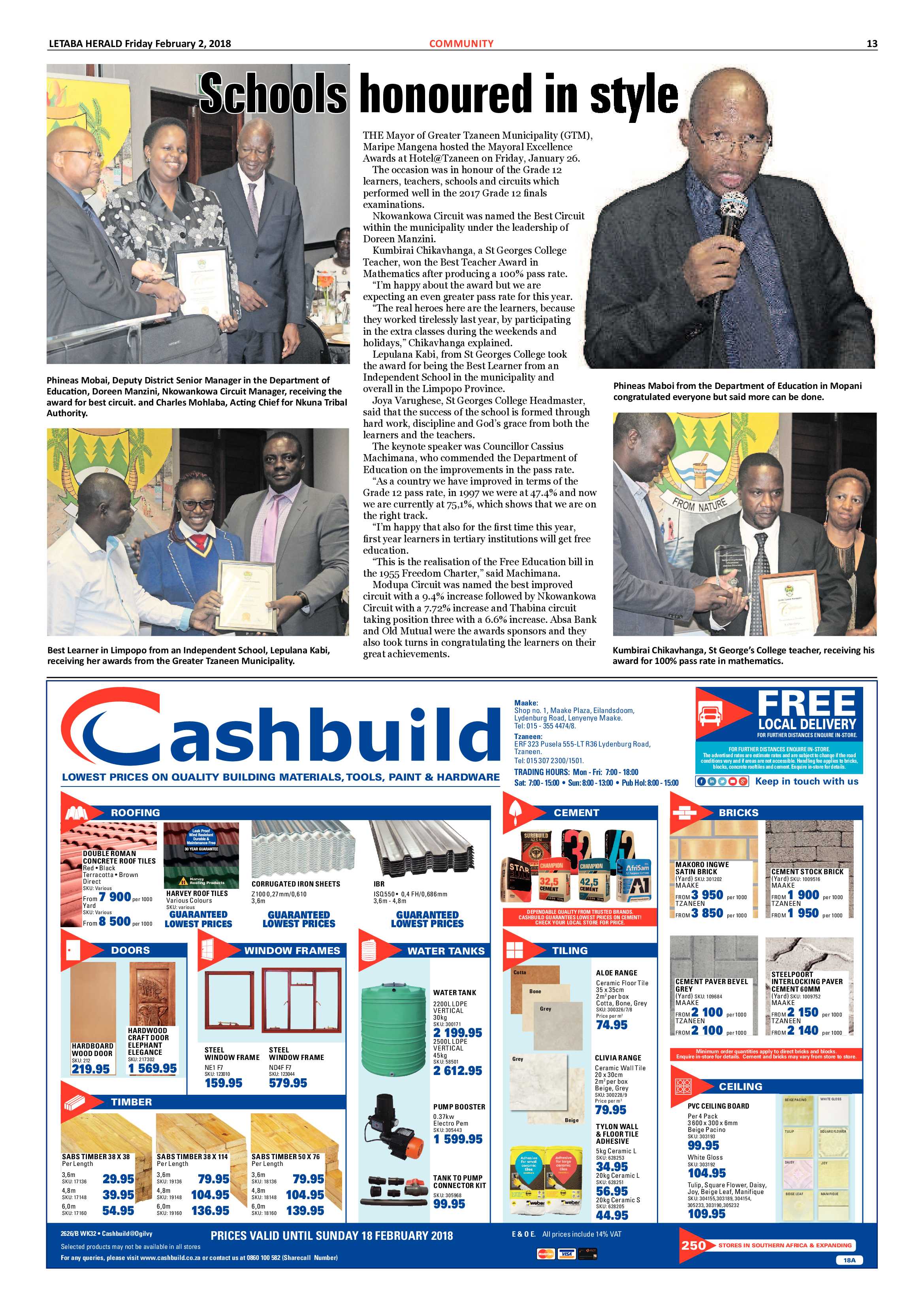 Letaba Herald – 2 February 2018 page 13