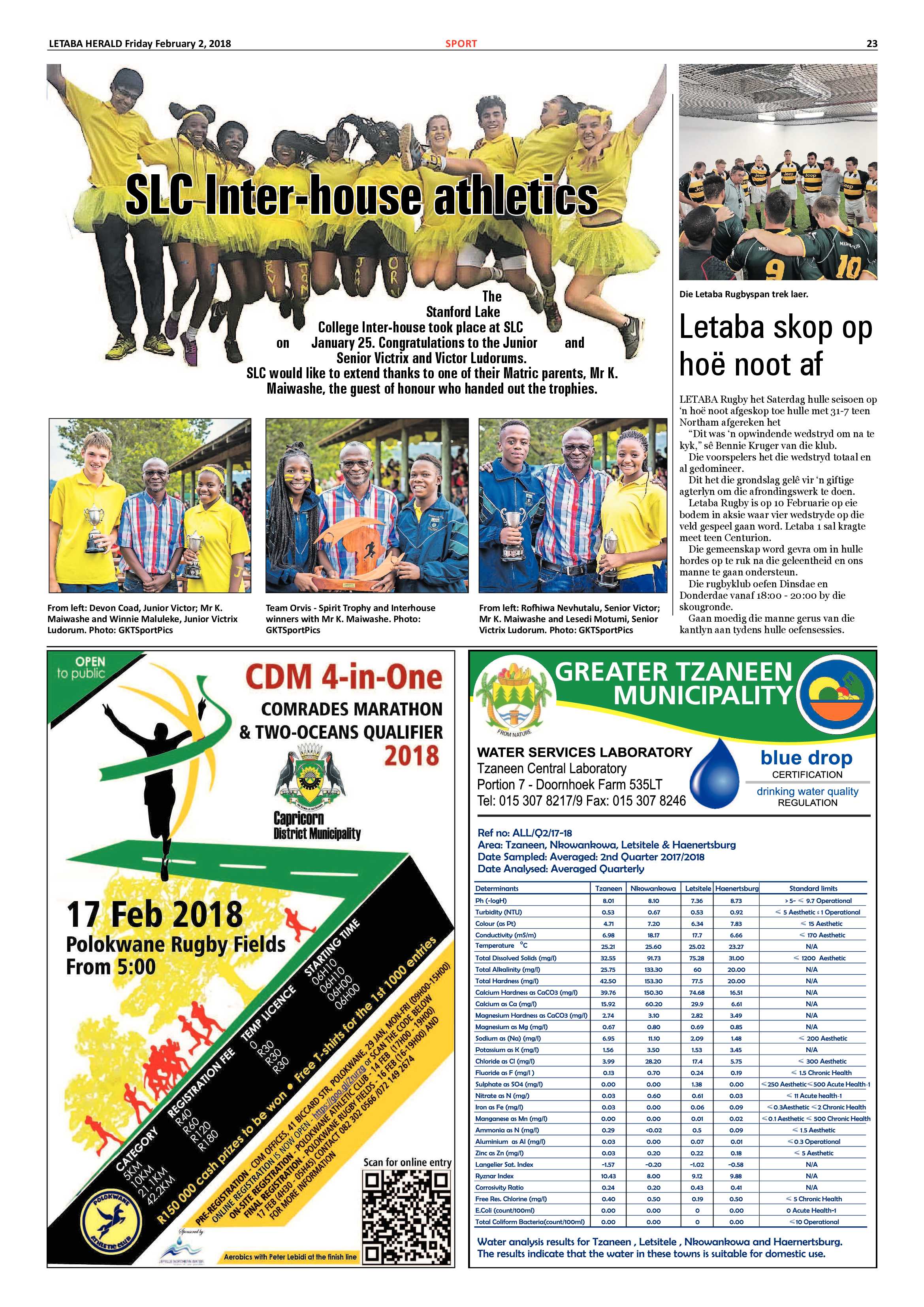 Letaba Herald – 2 February 2018 page 23