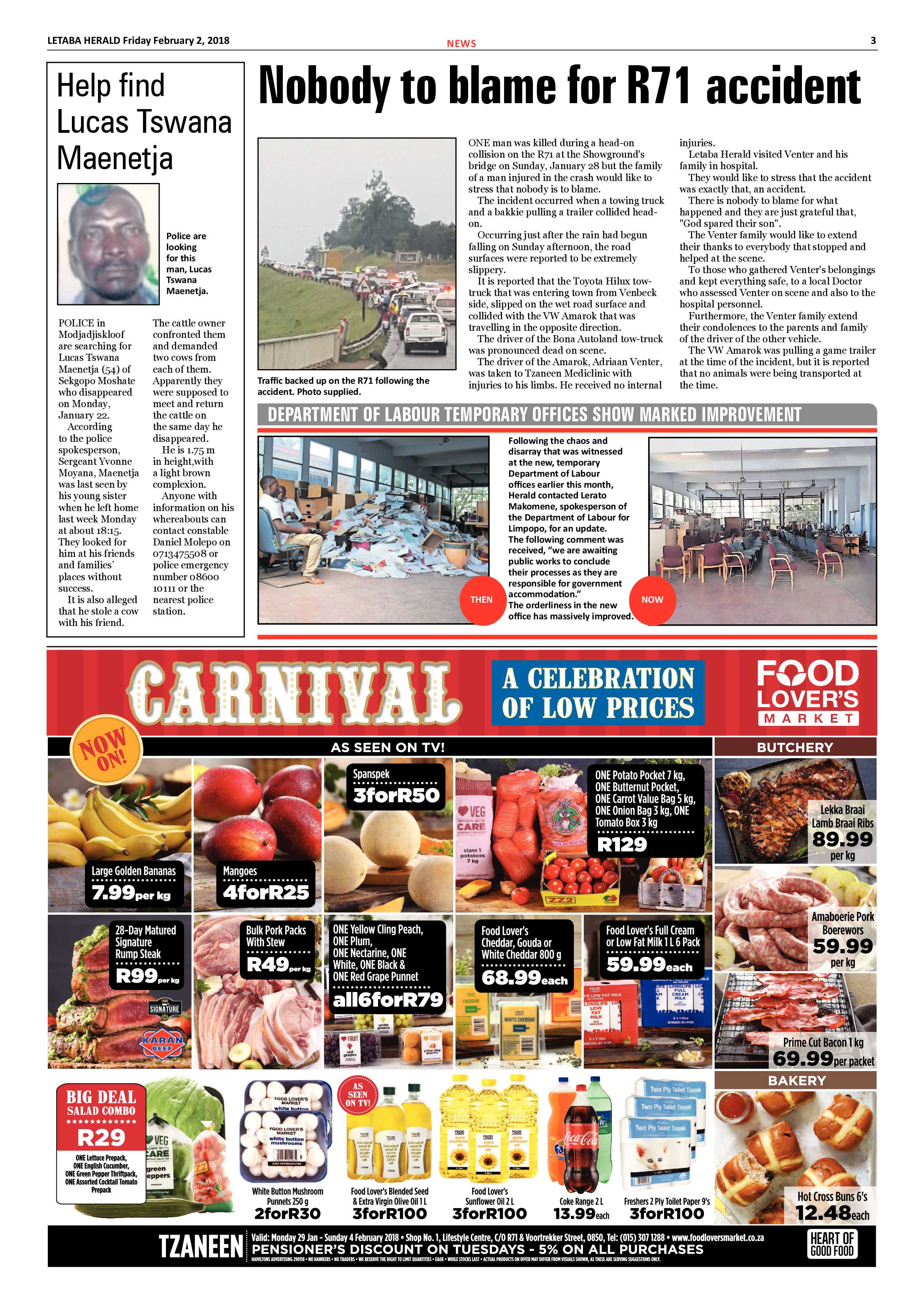 Letaba Herald – 2 February 2018 page 3