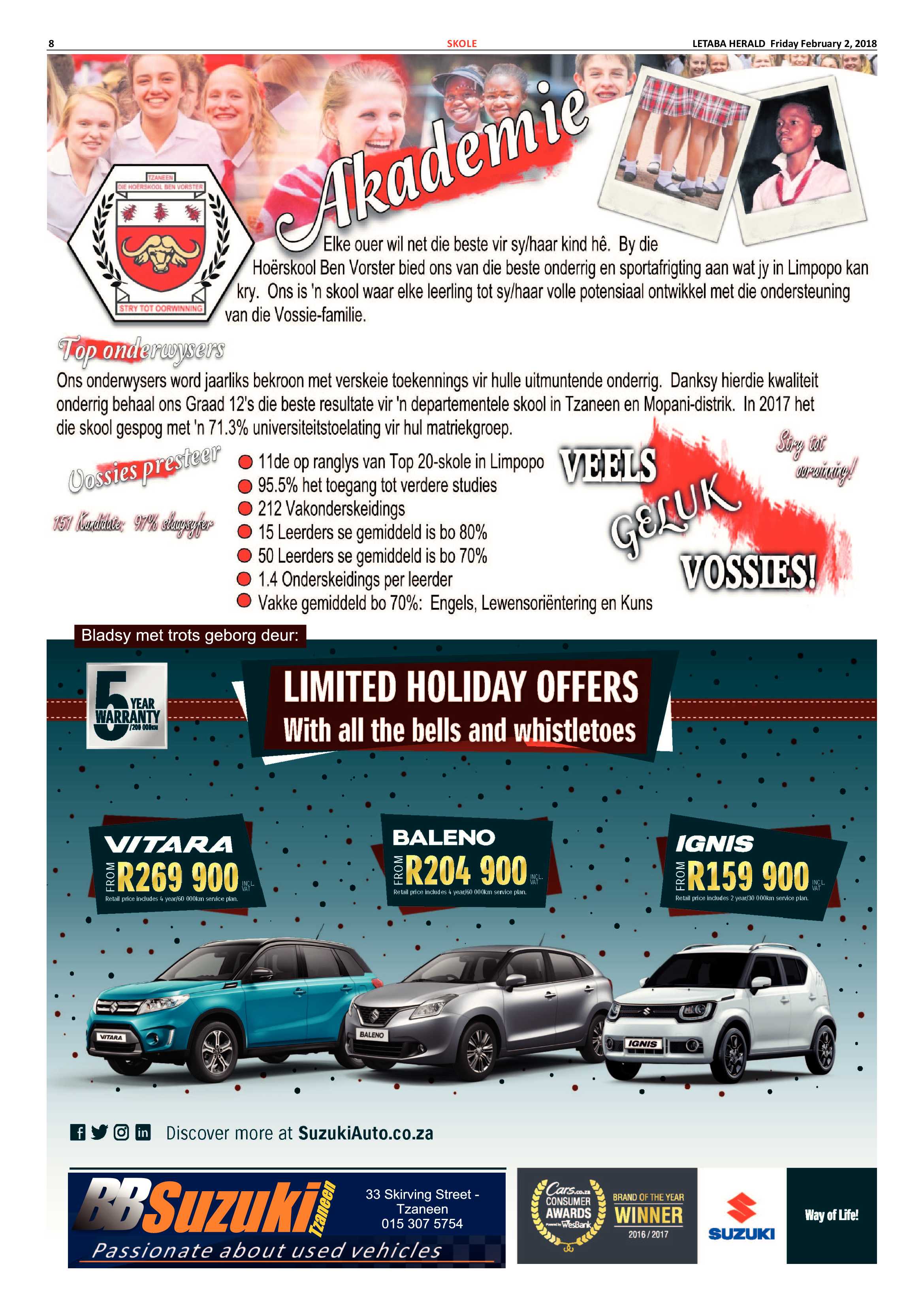 Letaba Herald – 2 February 2018 page 8