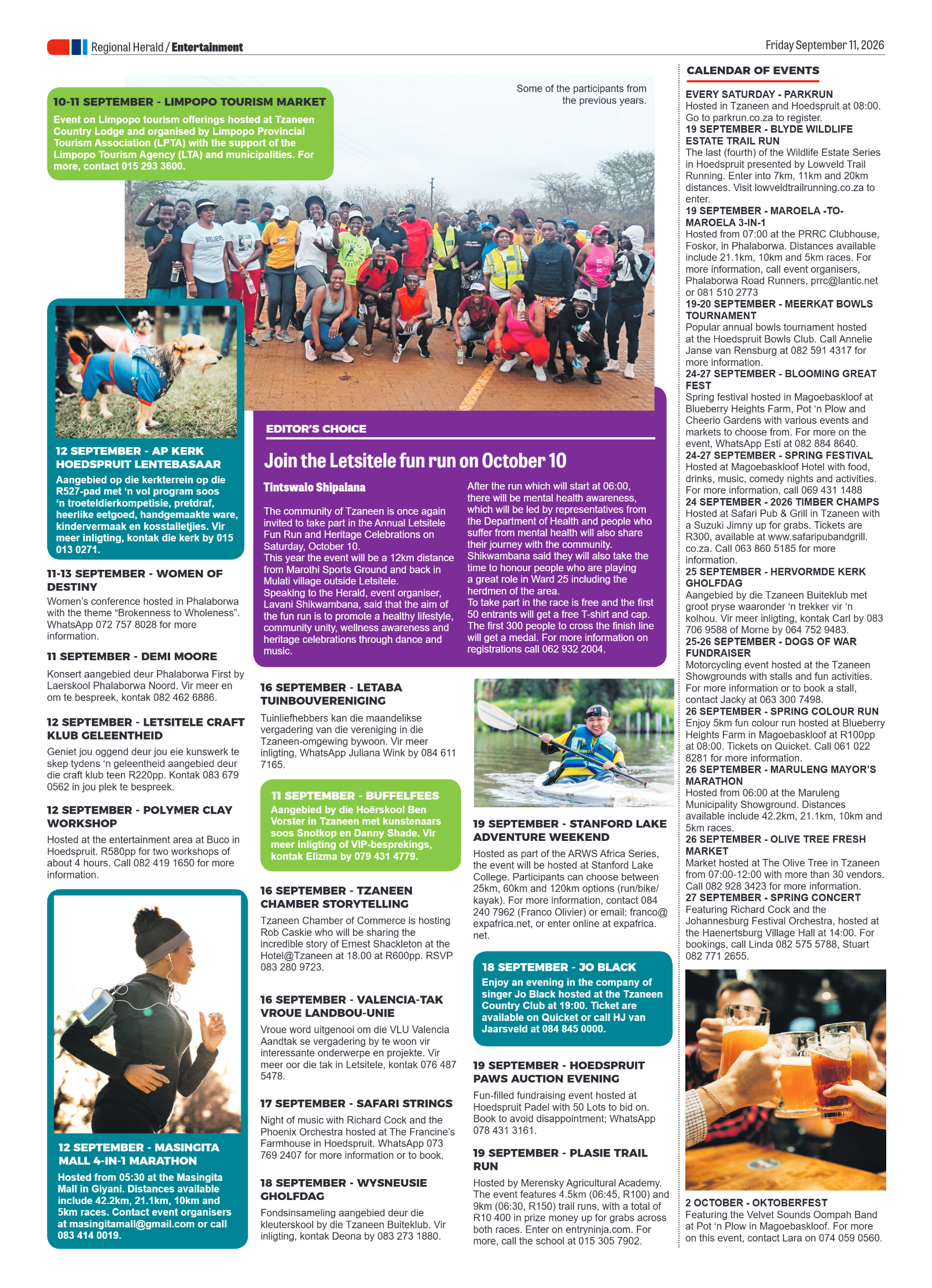 Letaba Herald 11 September 2026 page 6