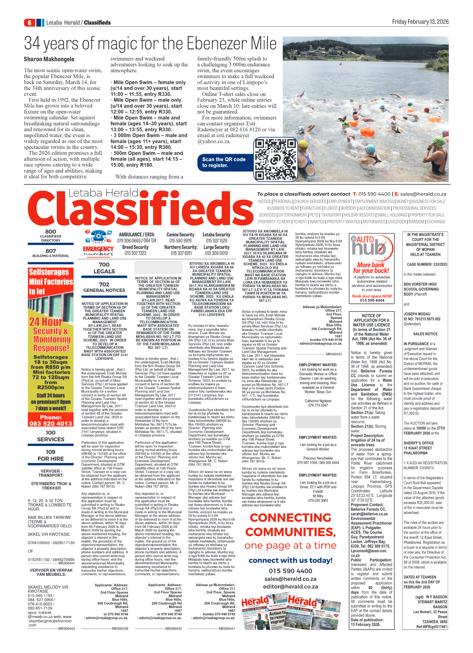 Letaba Herald 13 Feb 2026 page 14