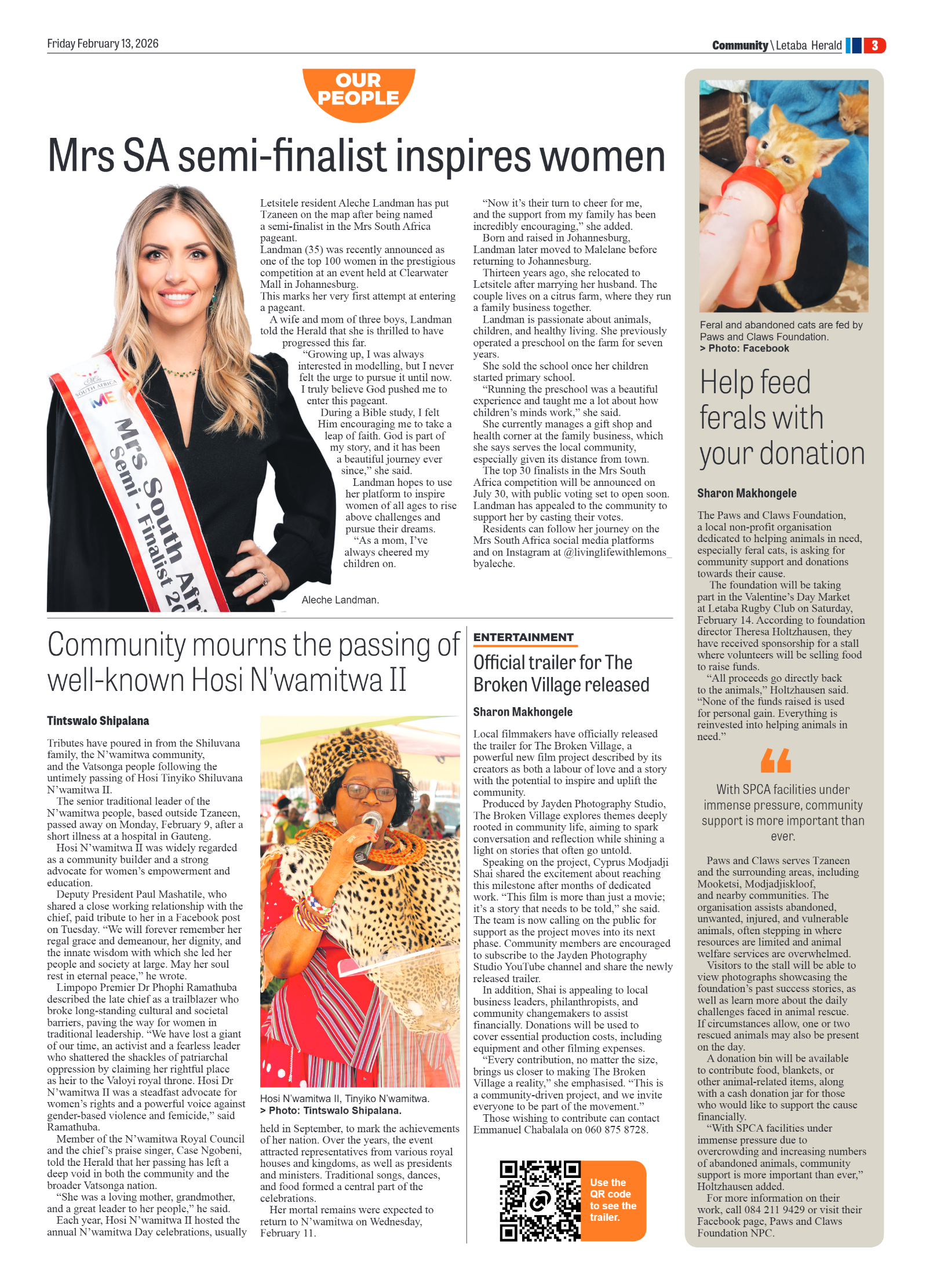 Letaba Herald 13 Feb 2026 page 3