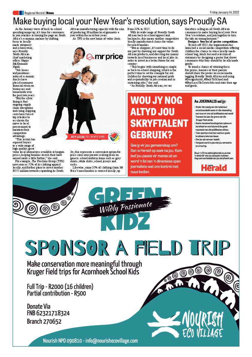 Letaba Herald 14 Jan 2022 page 12