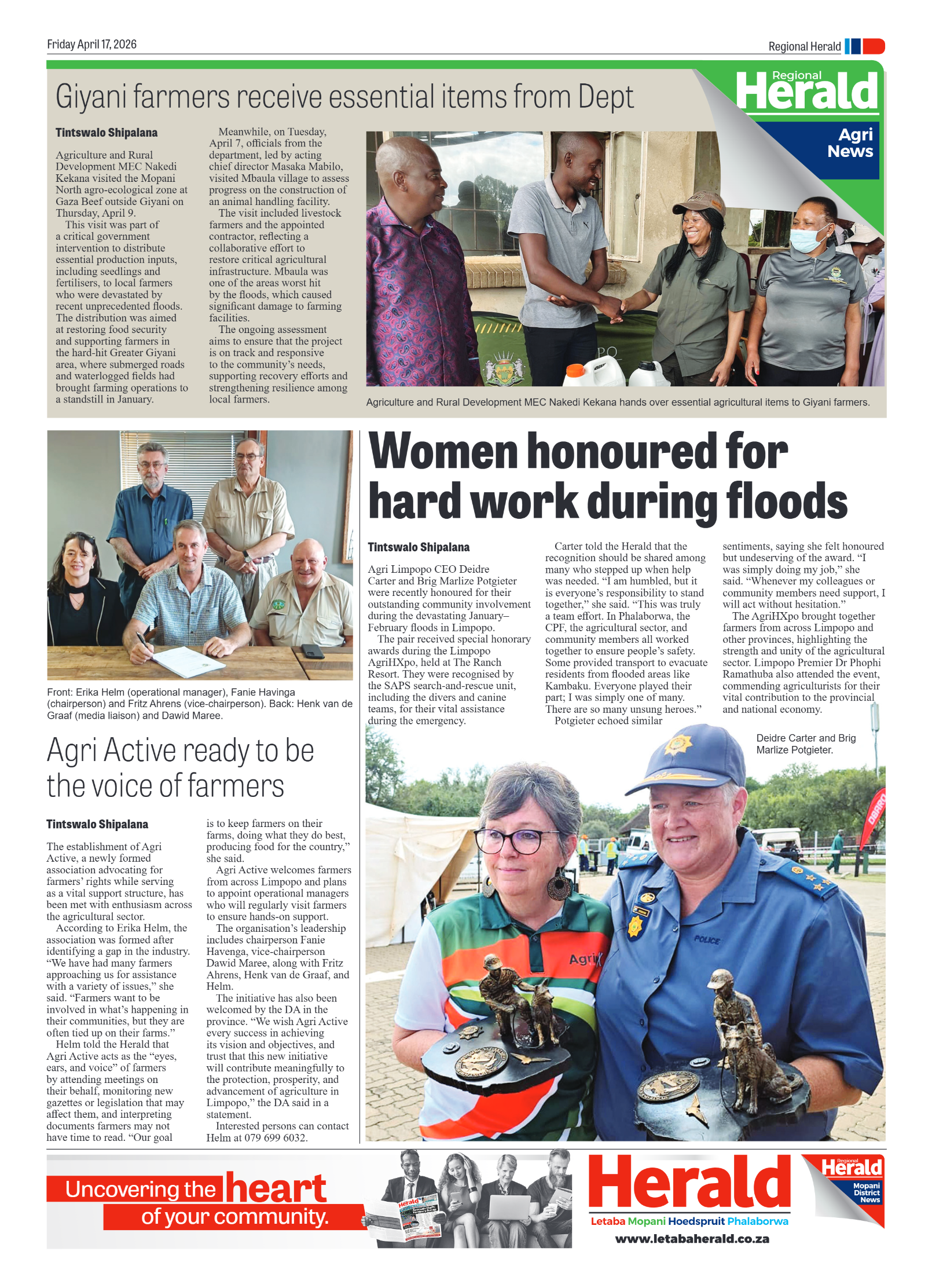 Letaba Herald 17 April 2026 page 3