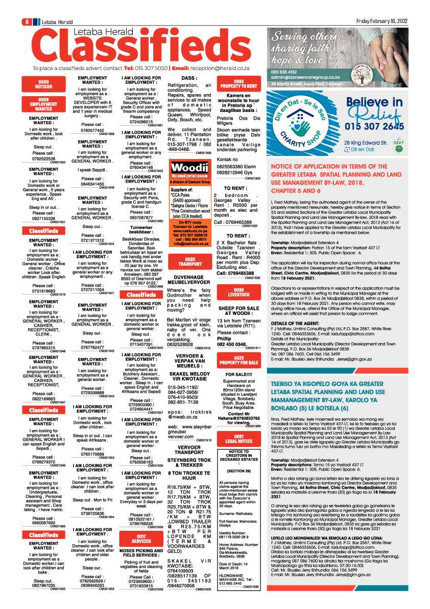 Letaba Herald 18 Feb 2022 page 14