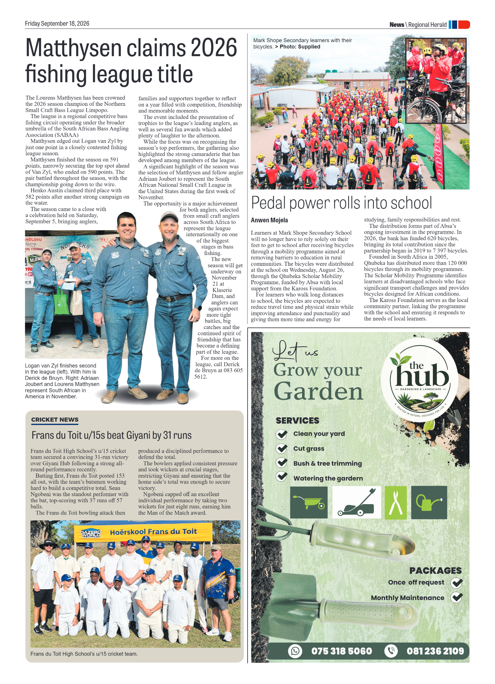 Letaba Herald 18 September 2026 page 9
