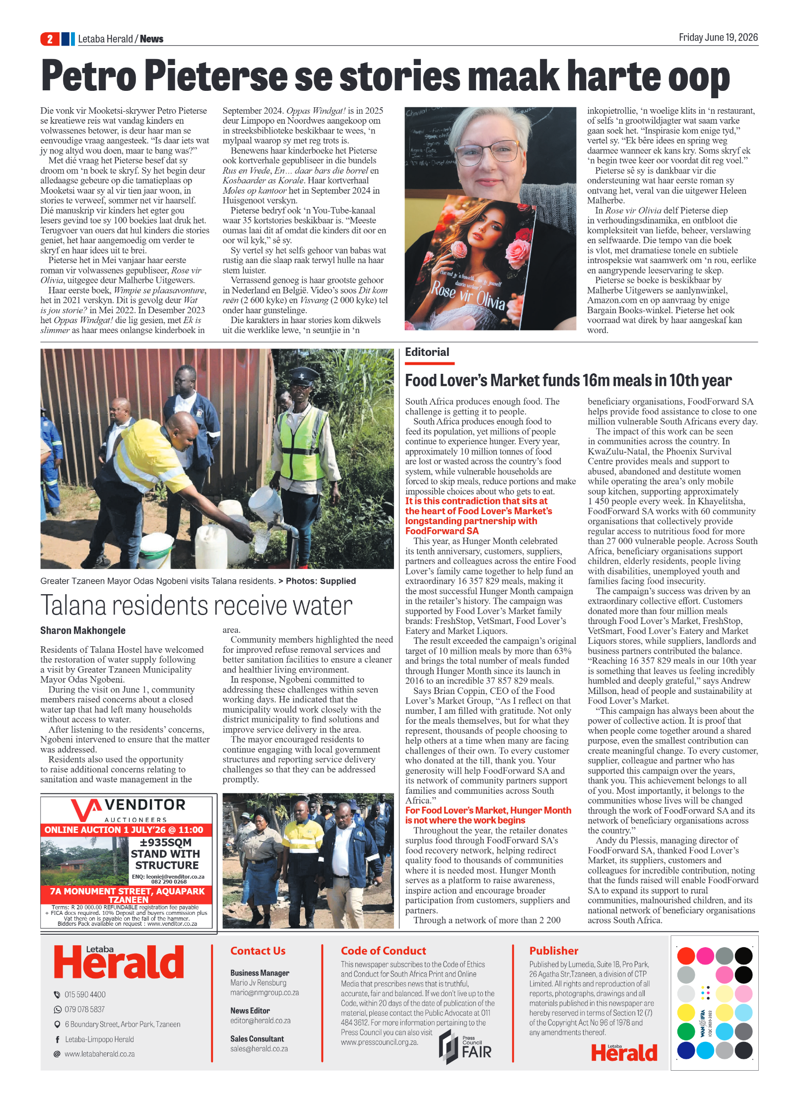 Letaba Herald 19 June 2026 page 2
