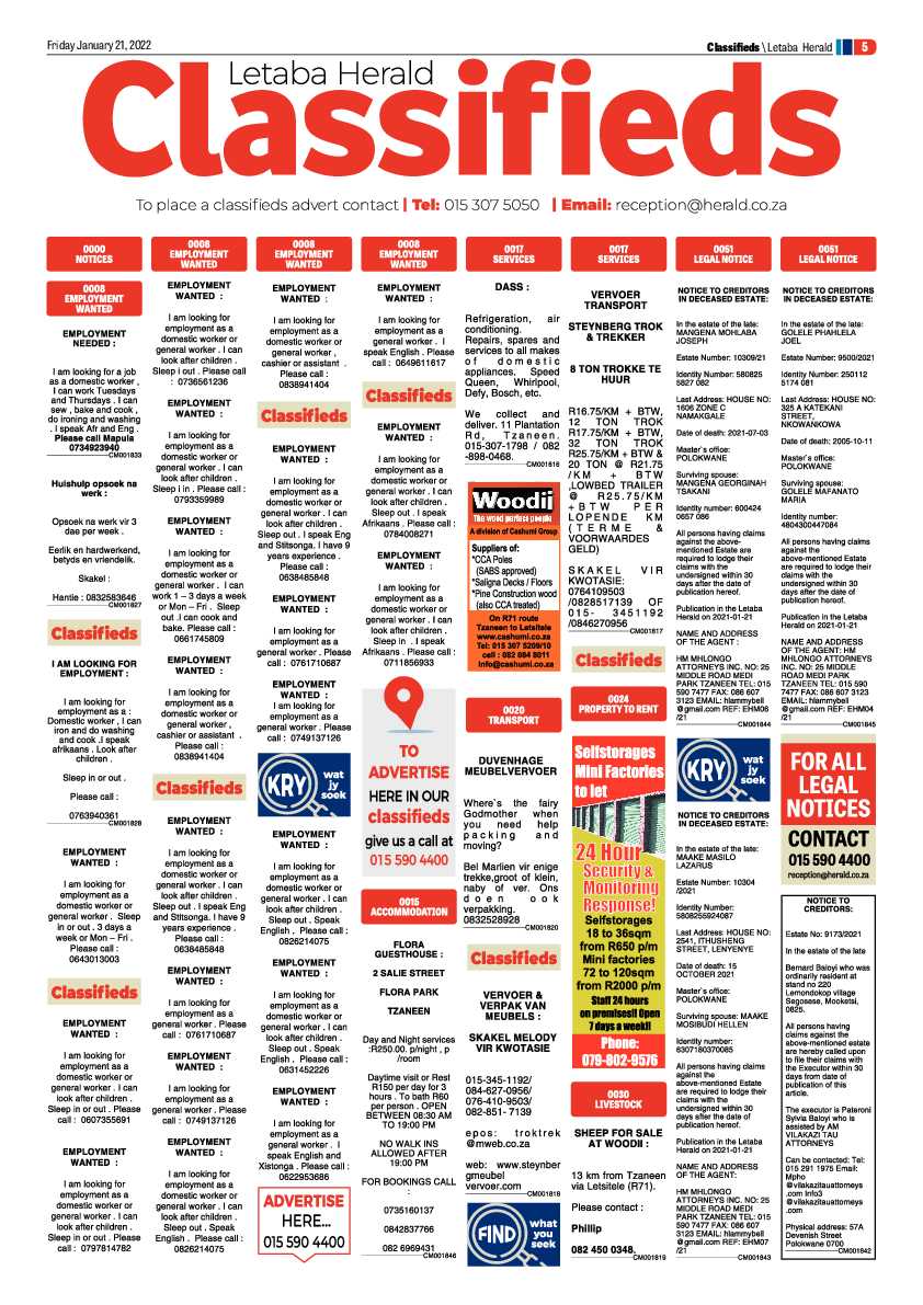Letaba Herald 21 Jan 2022 page 9
