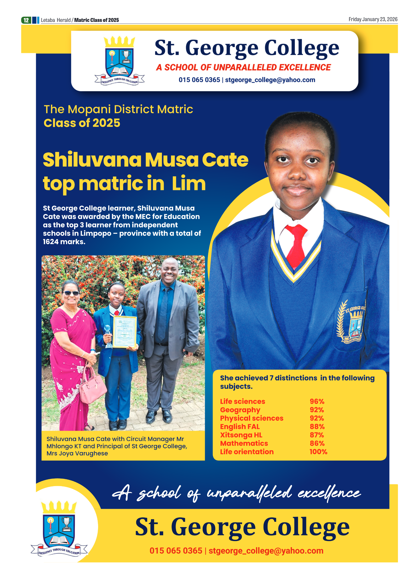 Letaba Herald 23 Jan 2026 page 16