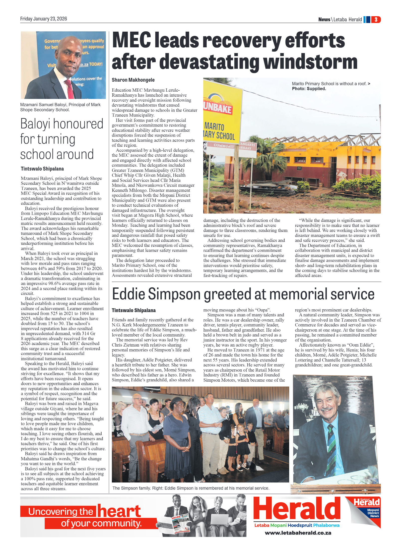 Letaba Herald 23 Jan 2026 page 3