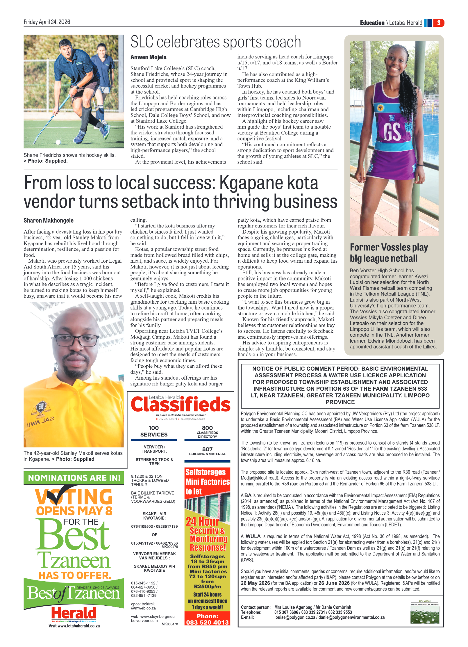 Letaba Herald 24 April 2026 page 7
