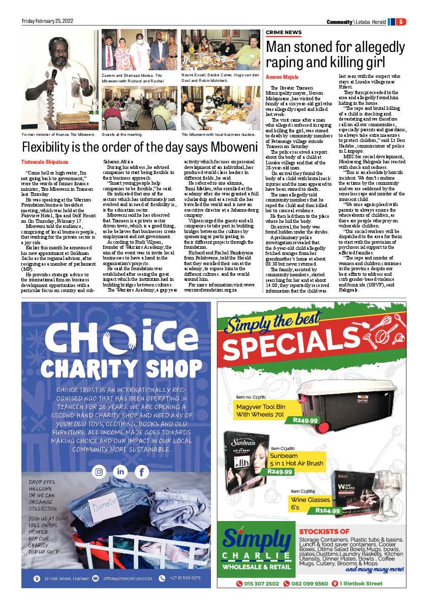 Letaba Herald 25 Feb 2022 page 13