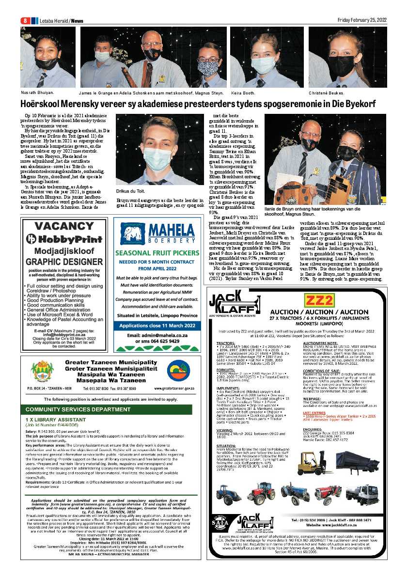 Letaba Herald 25 Feb 2022 page 16