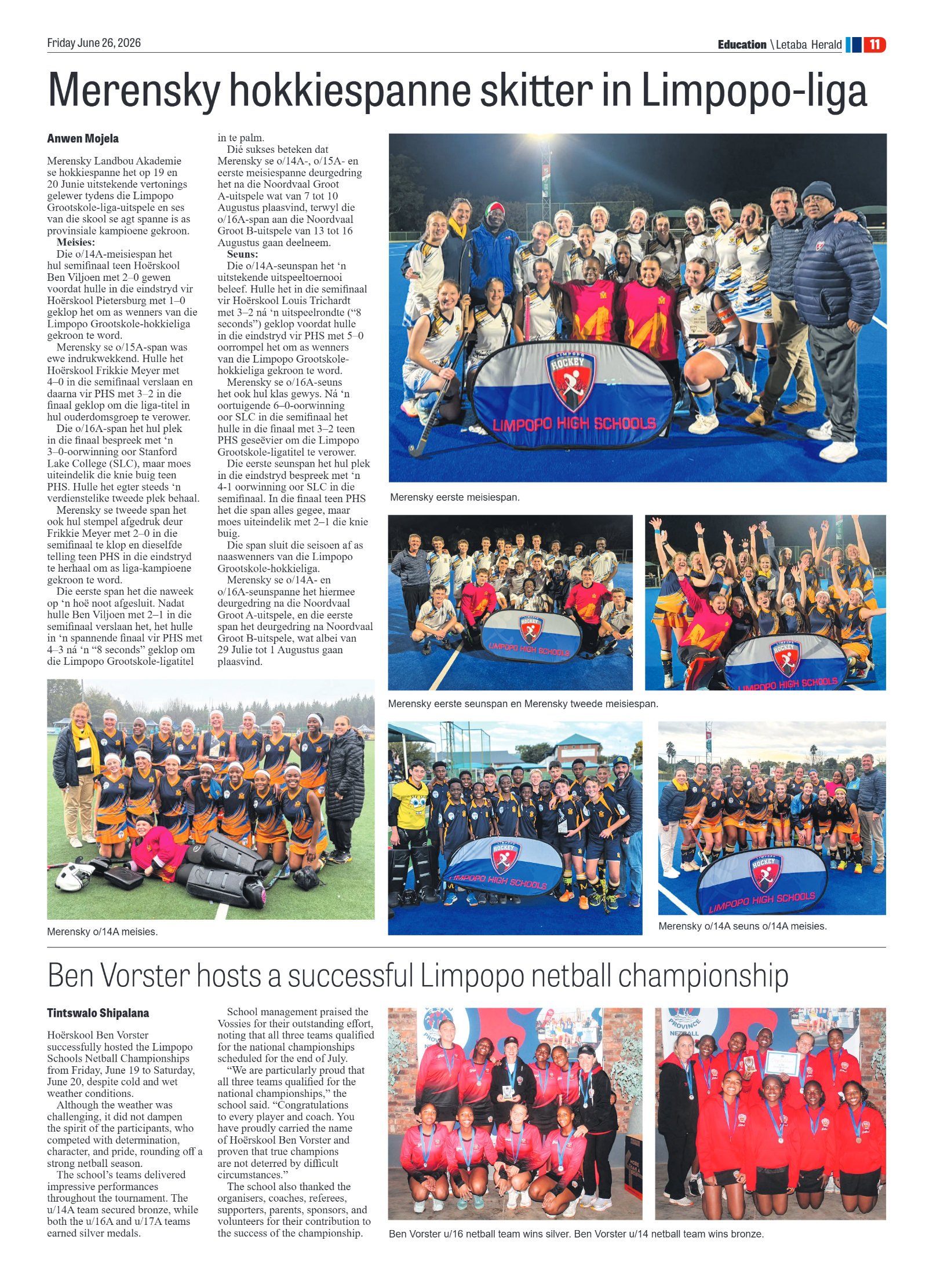 Letaba Herald 26 June 2026 page 18
