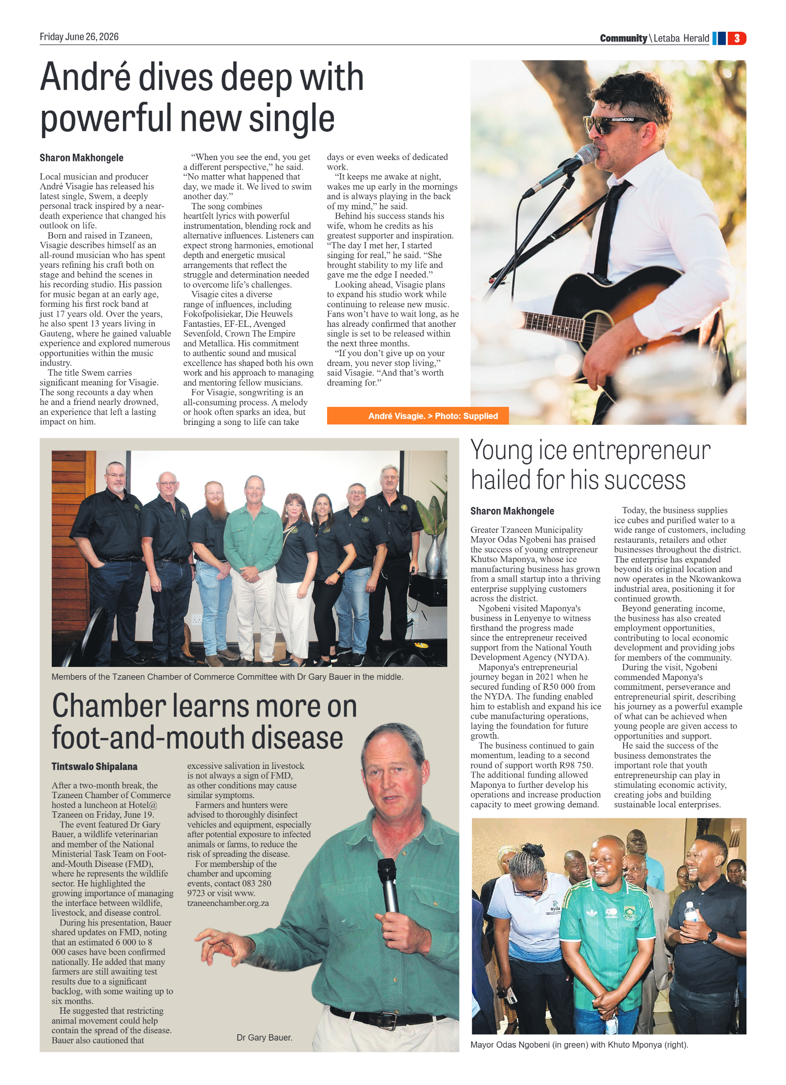 Letaba Herald 26 June 2026 page 3
