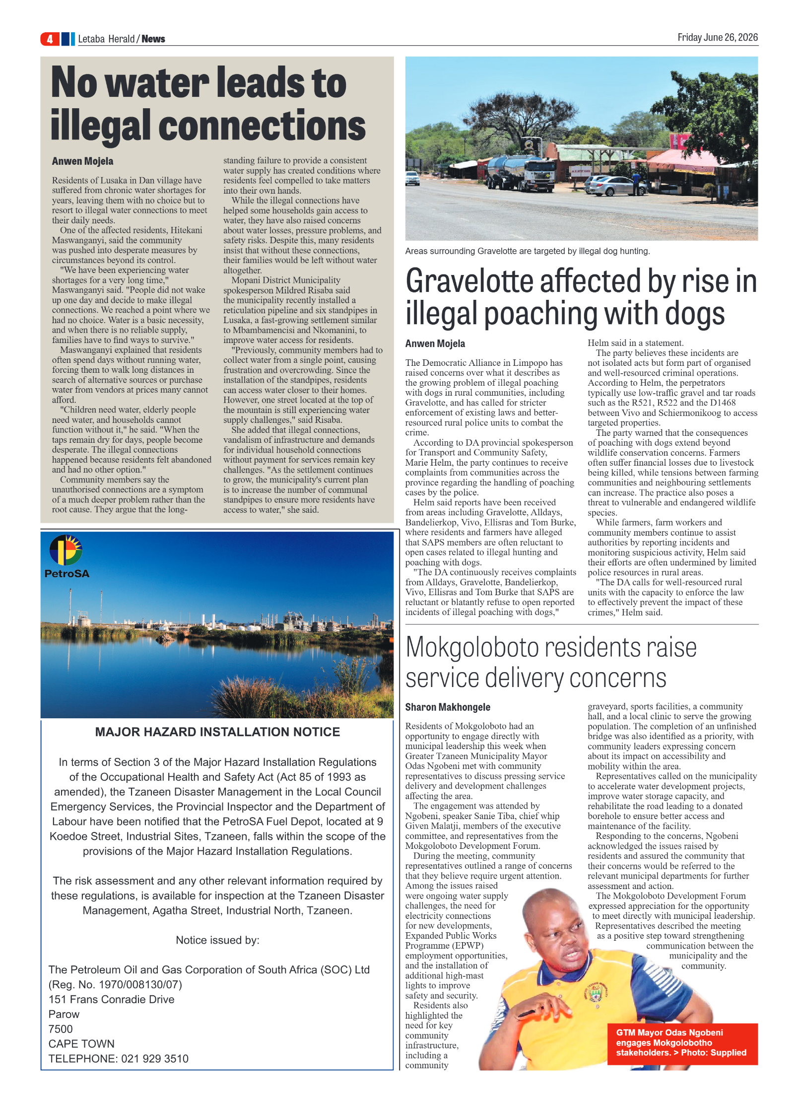 Letaba Herald 26 June 2026 page 4