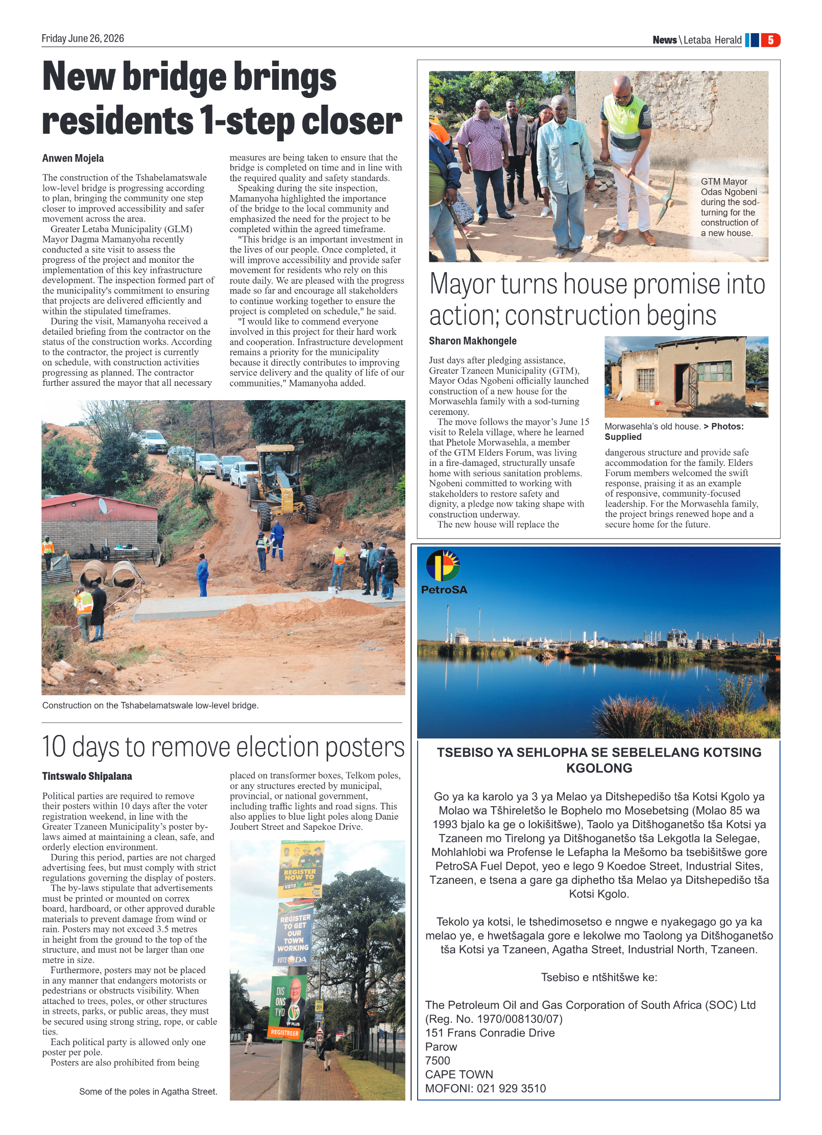 Letaba Herald 26 June 2026 page 5