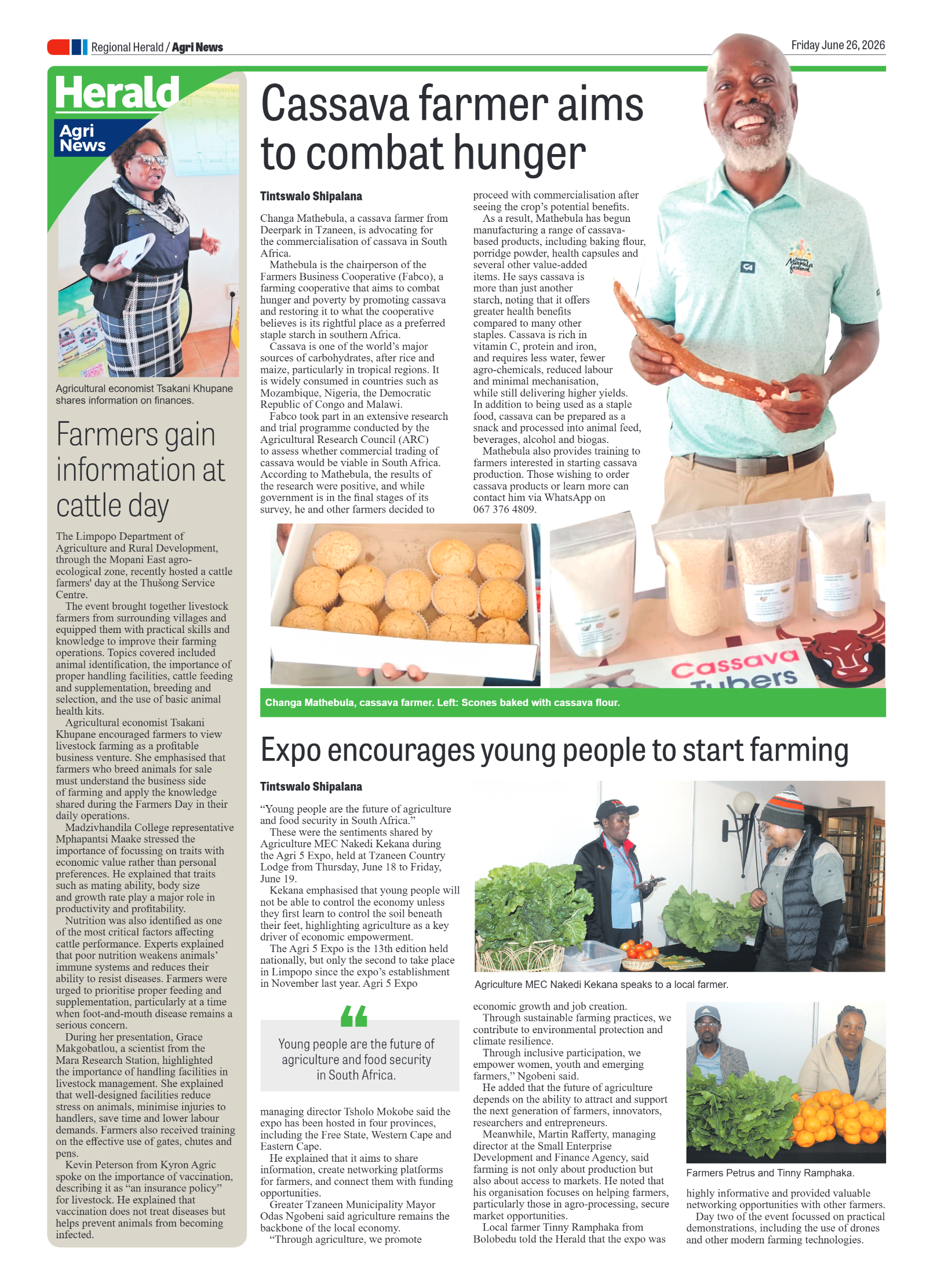 Letaba Herald 26 June 2026 page 8