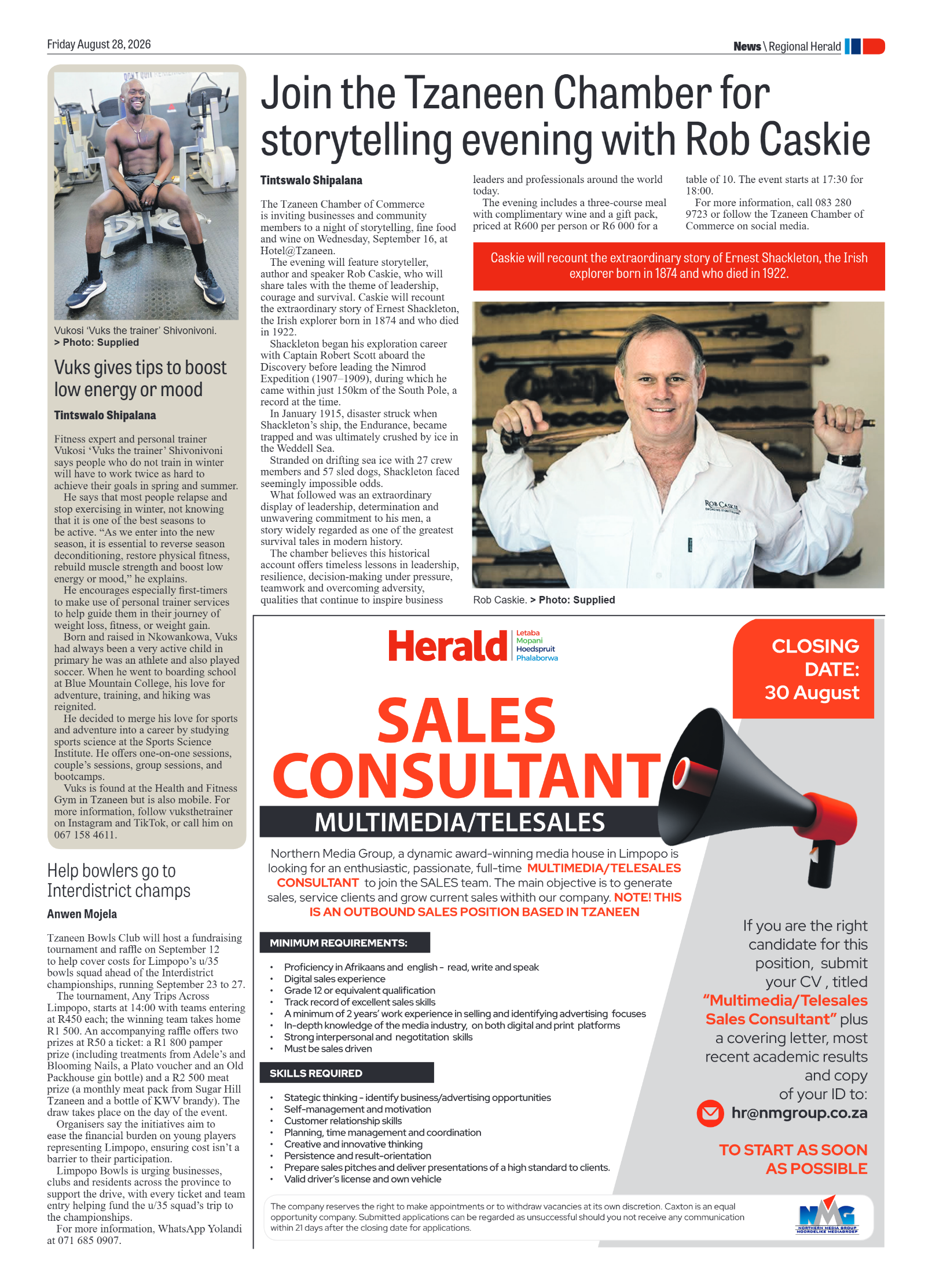 Letaba Herald 28 August 2026 page 5