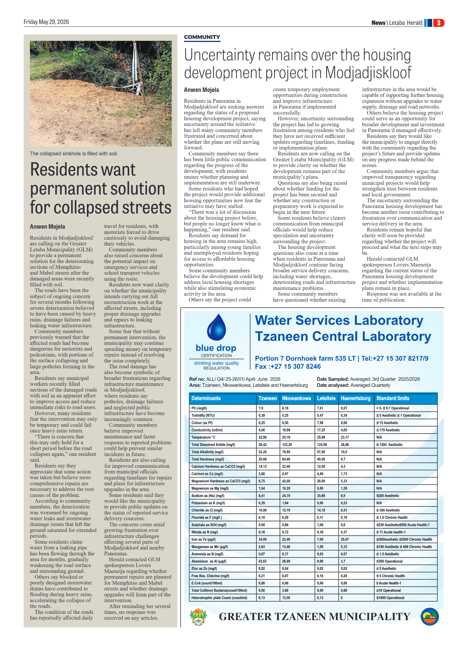Letaba Herald 29 May 2026 page 3