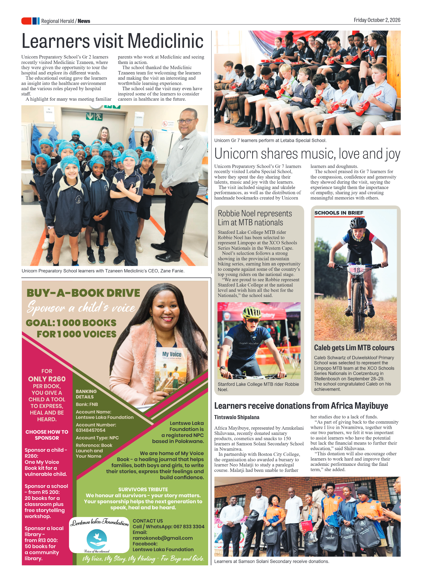 Letaba Herald 2 October 2026 page 4