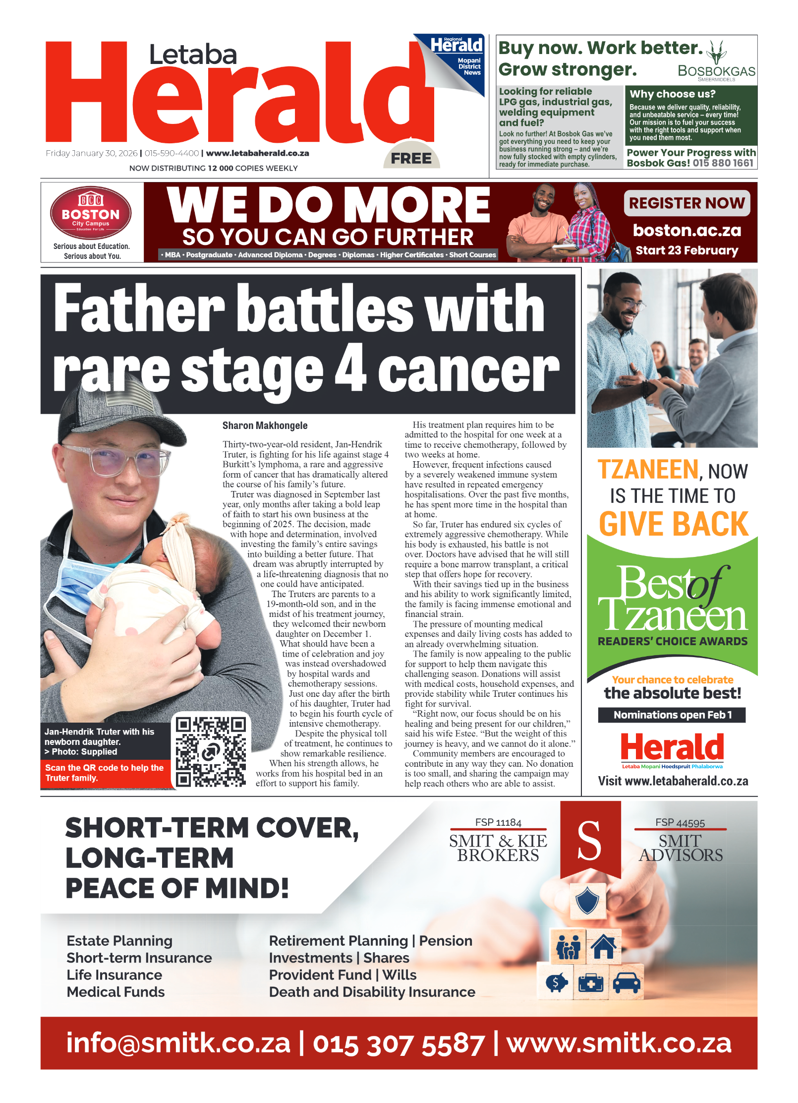 Letaba Herald 30 Jan 2026 page 1